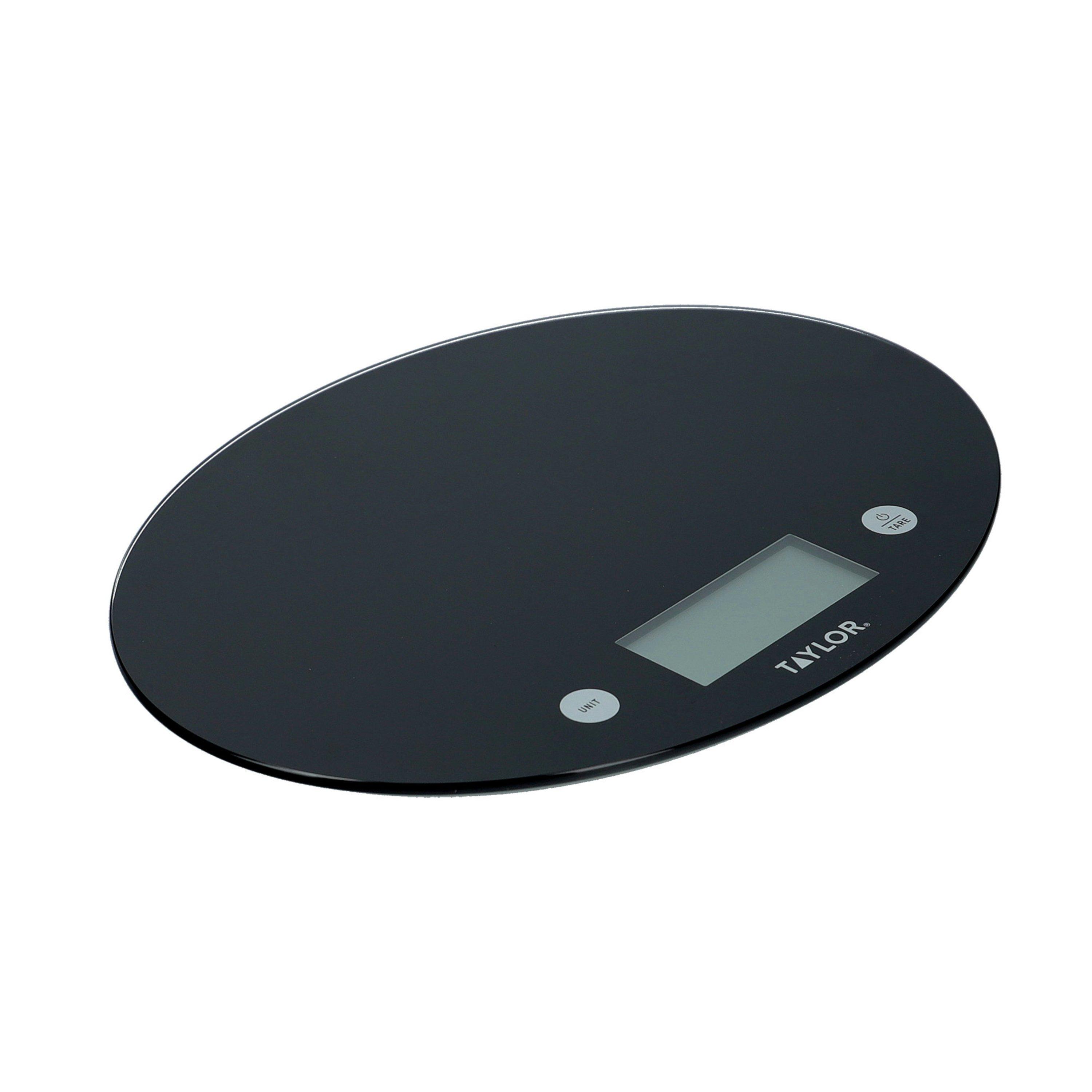 Black - Taylor - Taylor Slimline Digital Dual Kitchen Scale 5kg - 2