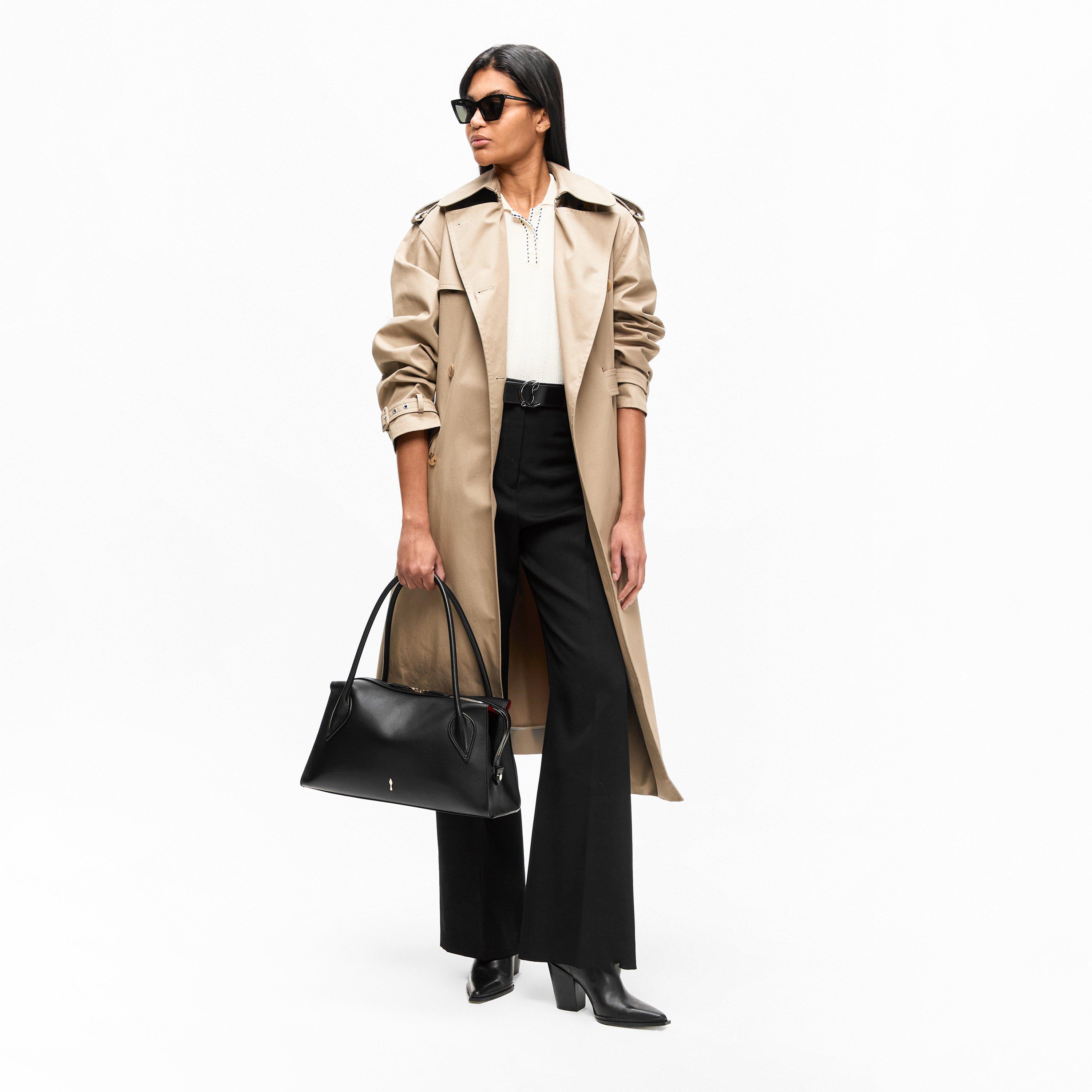 Black - Christian Louboutin - Women's Chr Venus Medium Shoulder Bag - 6