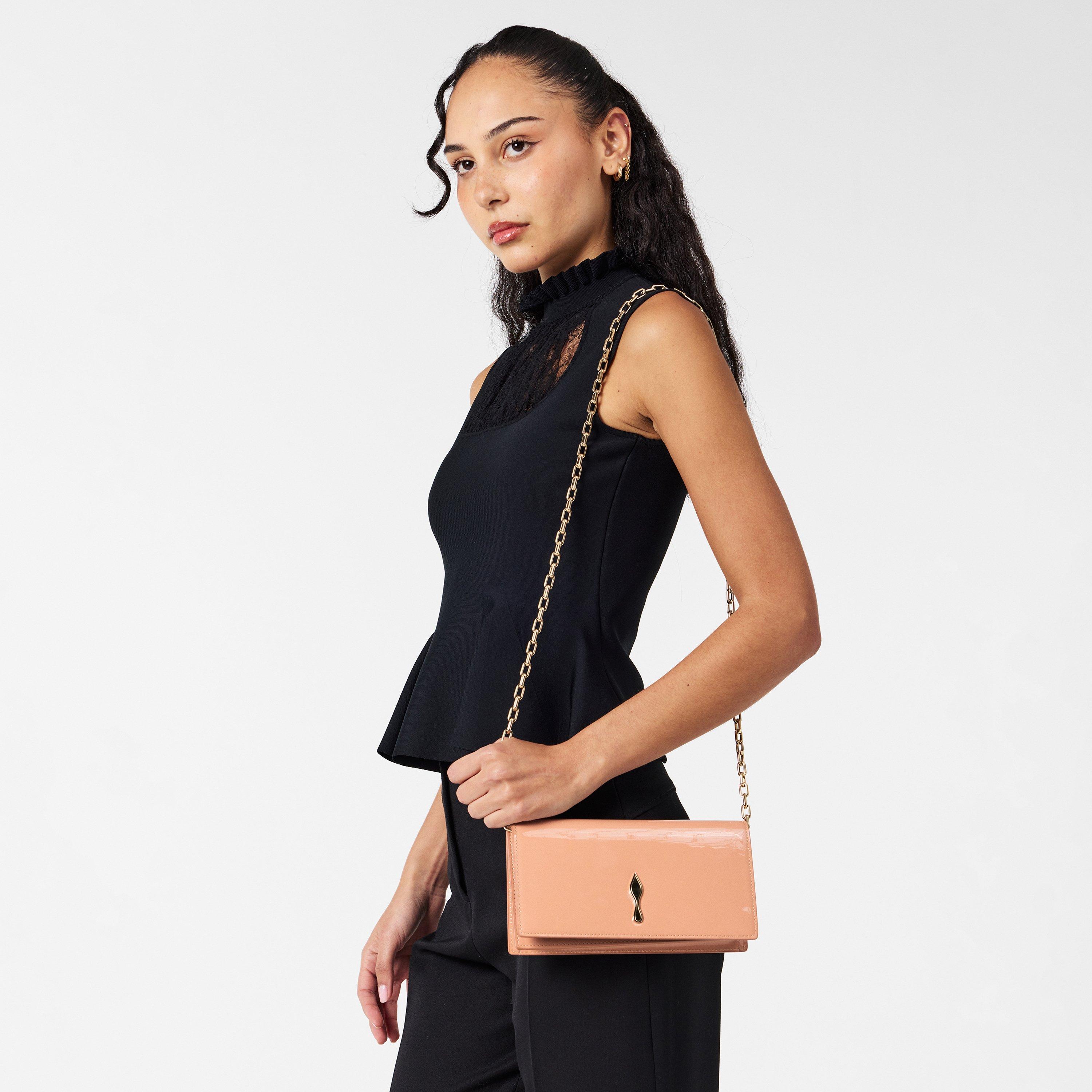 Blush Gold - Christian Louboutin - Women's Chr Bettina Clutch Bag - 3