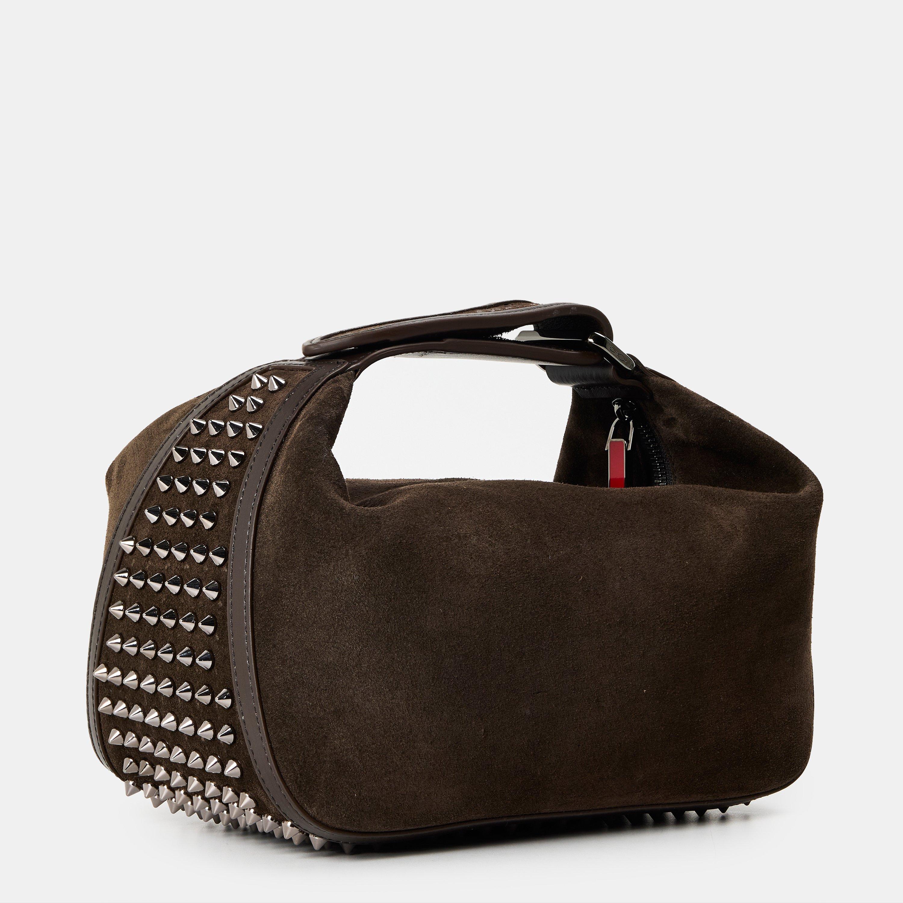 Café Gun Metal - Christian Louboutin - Men's Chr Funky Dopp Pouch - 2