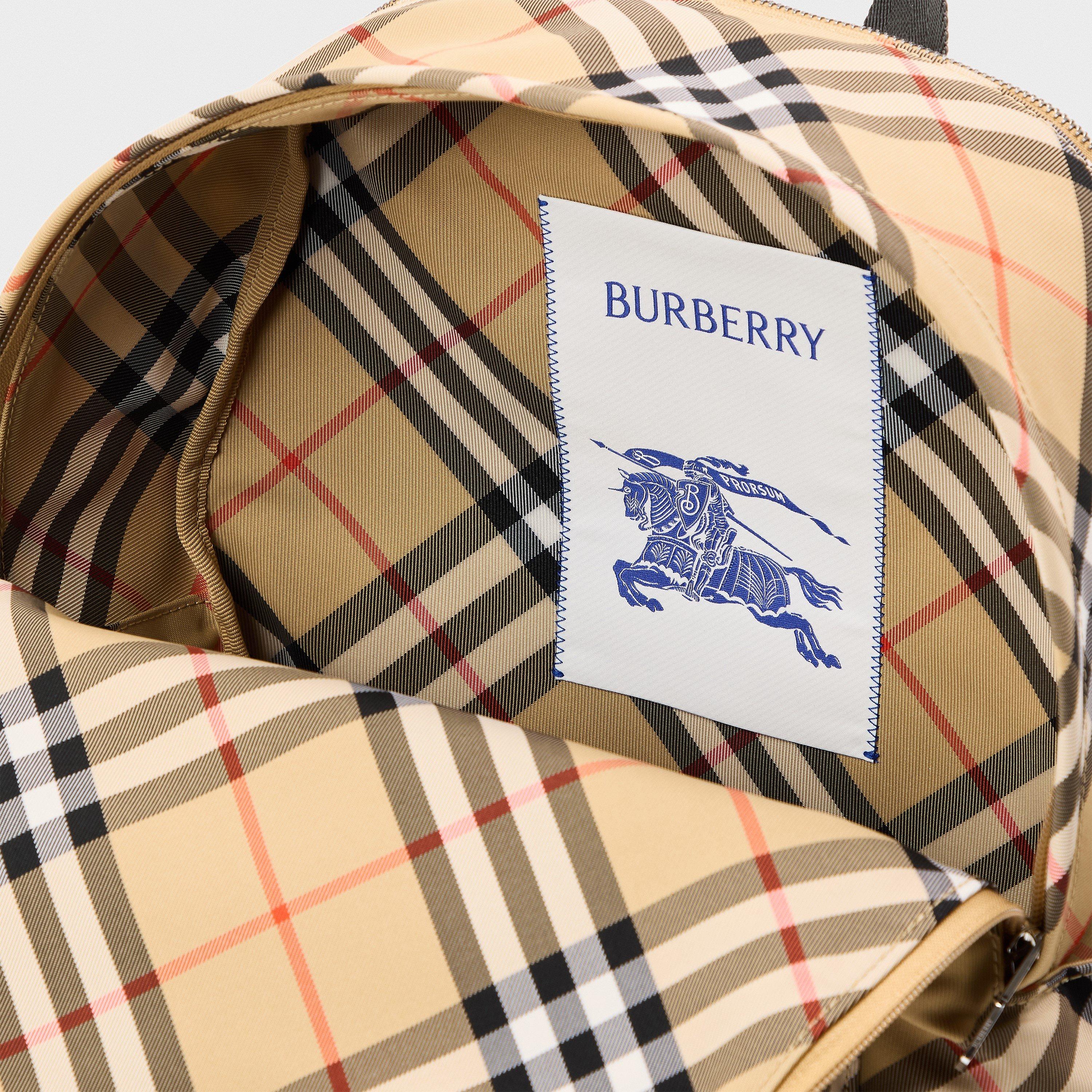Beige - Burberry - Men's Burb Backpack - 5