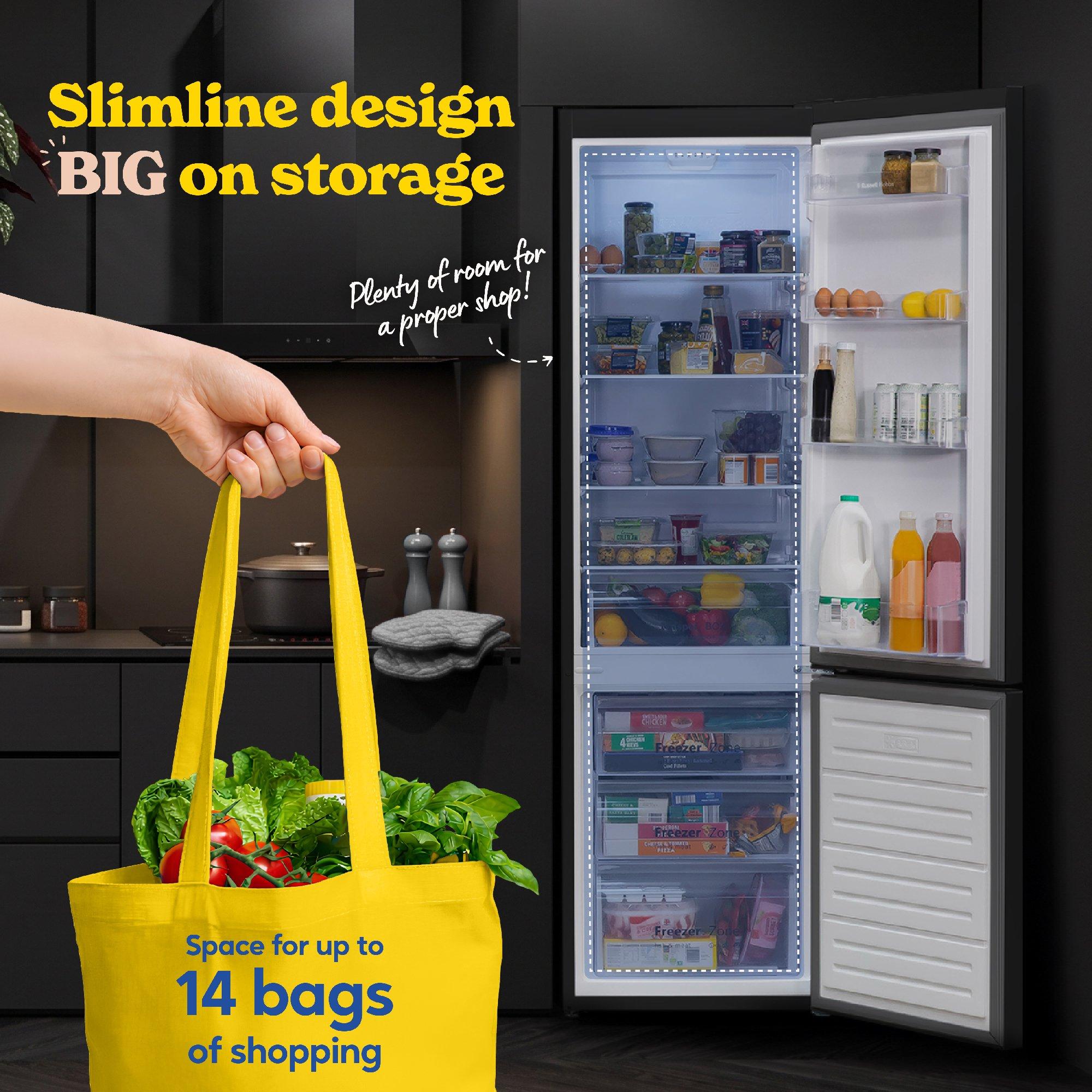 Matt Black - Russell Hobbs - RH180FFFF551E1MB Matt Black Fridge Freezer - 4