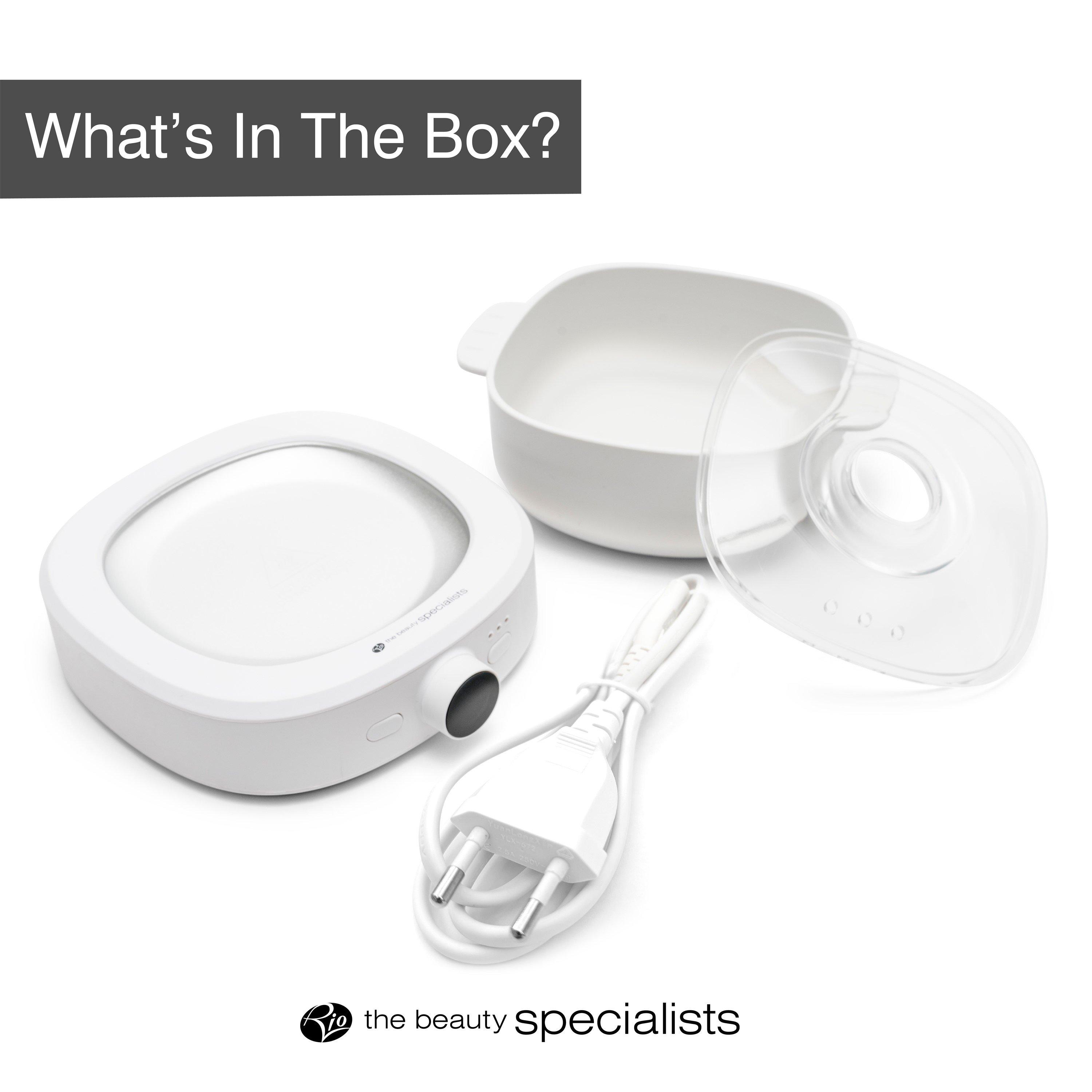 White - Rio - Rio Go Smooth Hair Removal Wax Heater - 8