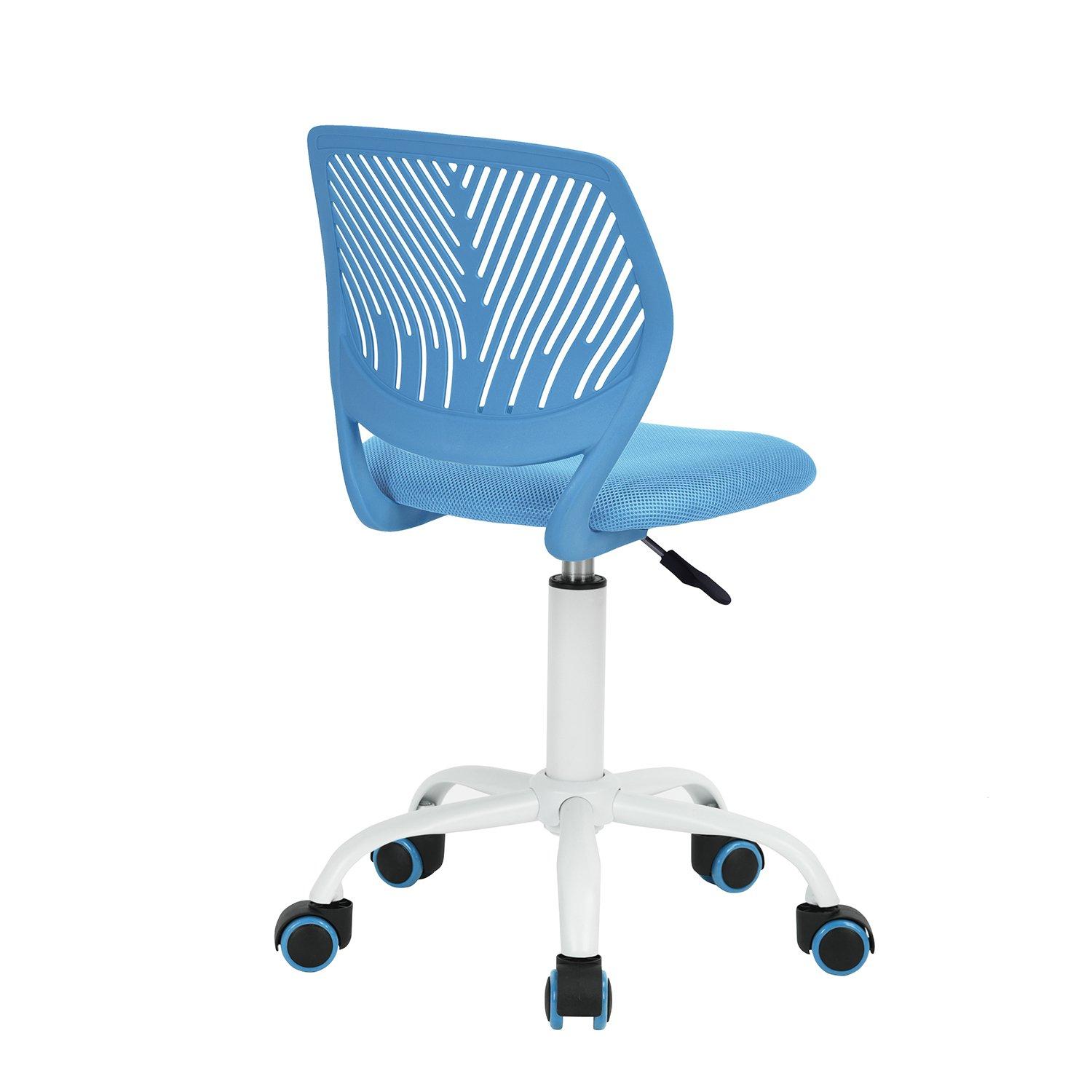 Blue - Urban Meuble - Ergonomic Swivel Office Chair - 3