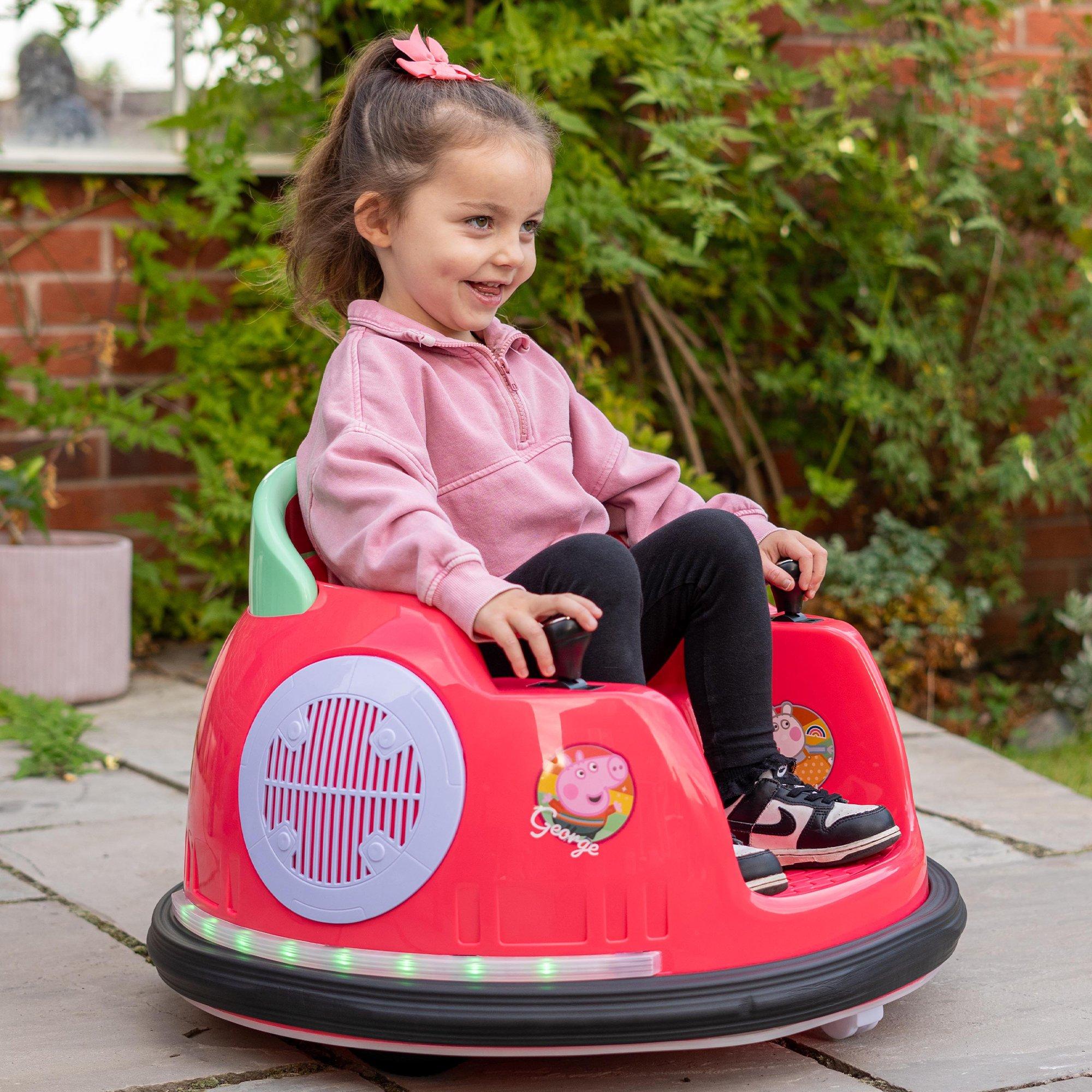 Multicoloured - Peppa Pig - Peppa Pig Electric Bumper Car! - 4