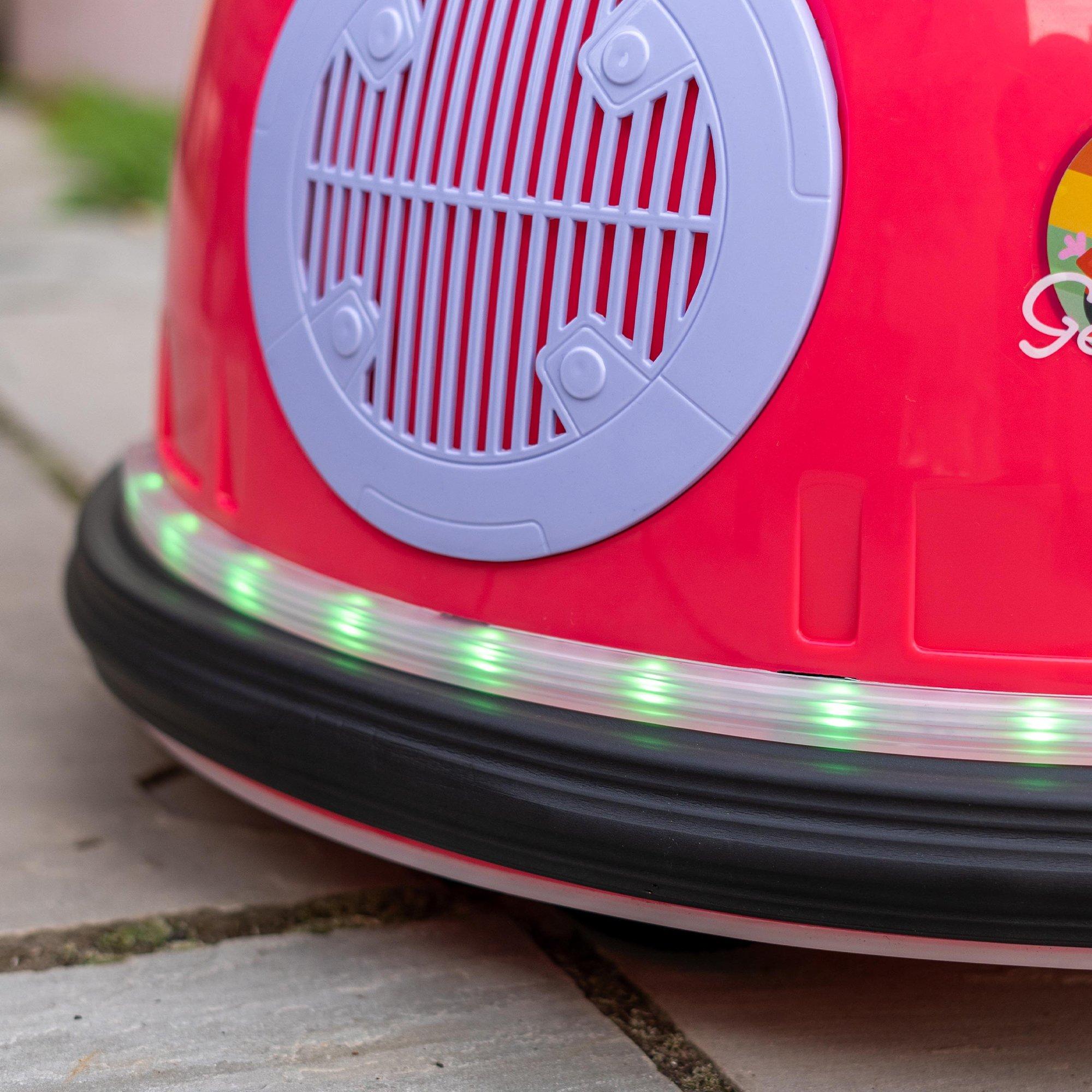 Multicoloured - Peppa Pig - Peppa Pig Electric Bumper Car! - 5