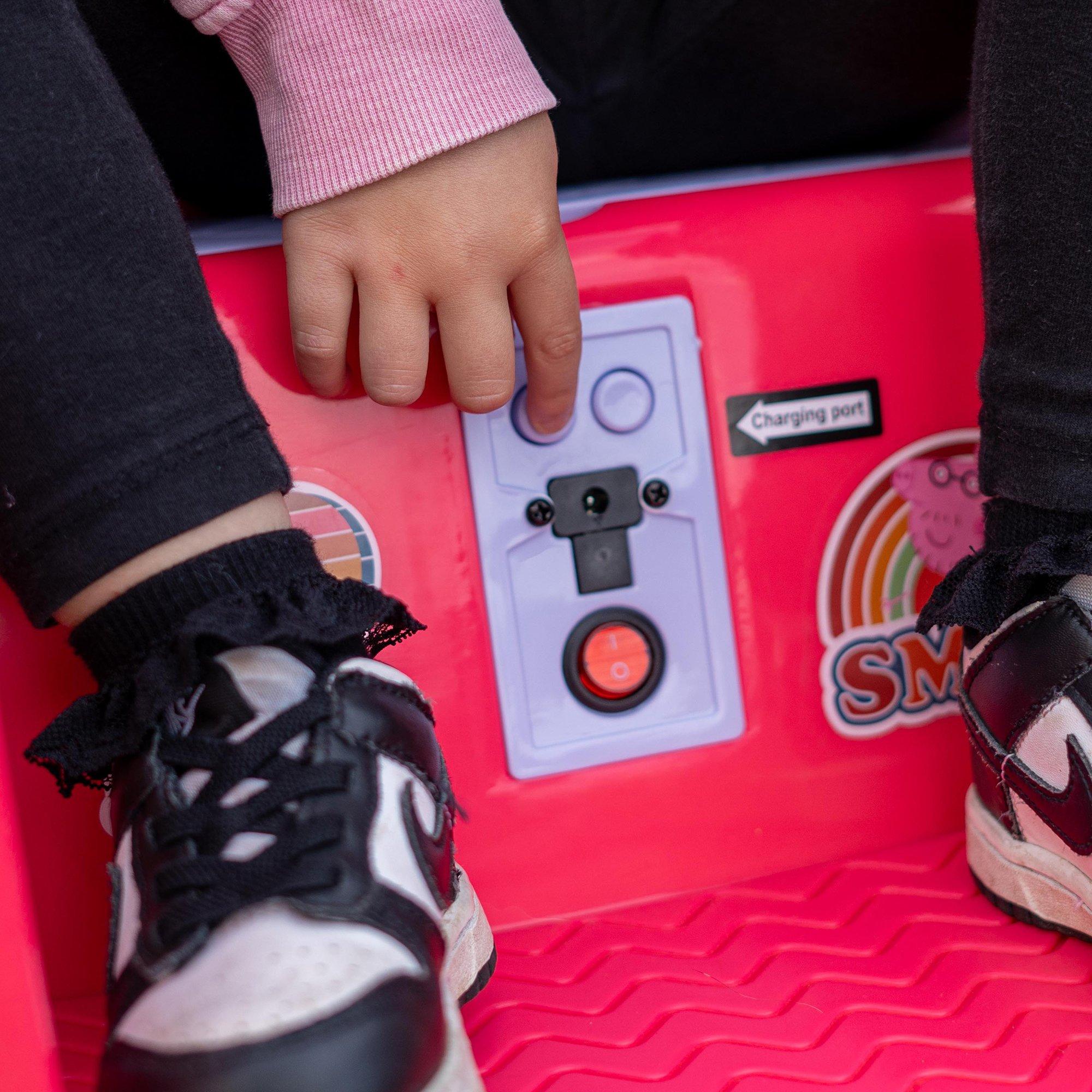 Multicoloured - Peppa Pig - Peppa Pig Electric Bumper Car! - 6