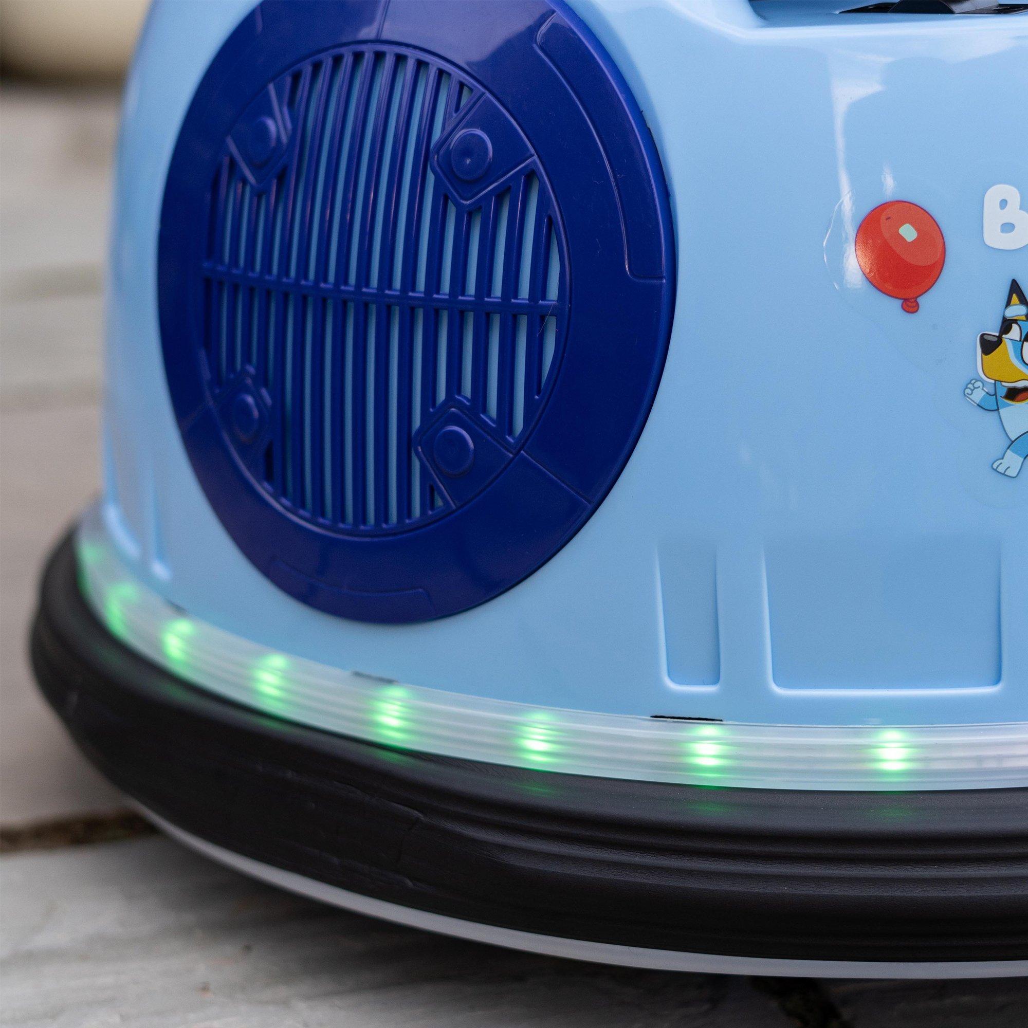 Multicoloured - Bluey - Bluey Electric Bumper Car Ride On - 6