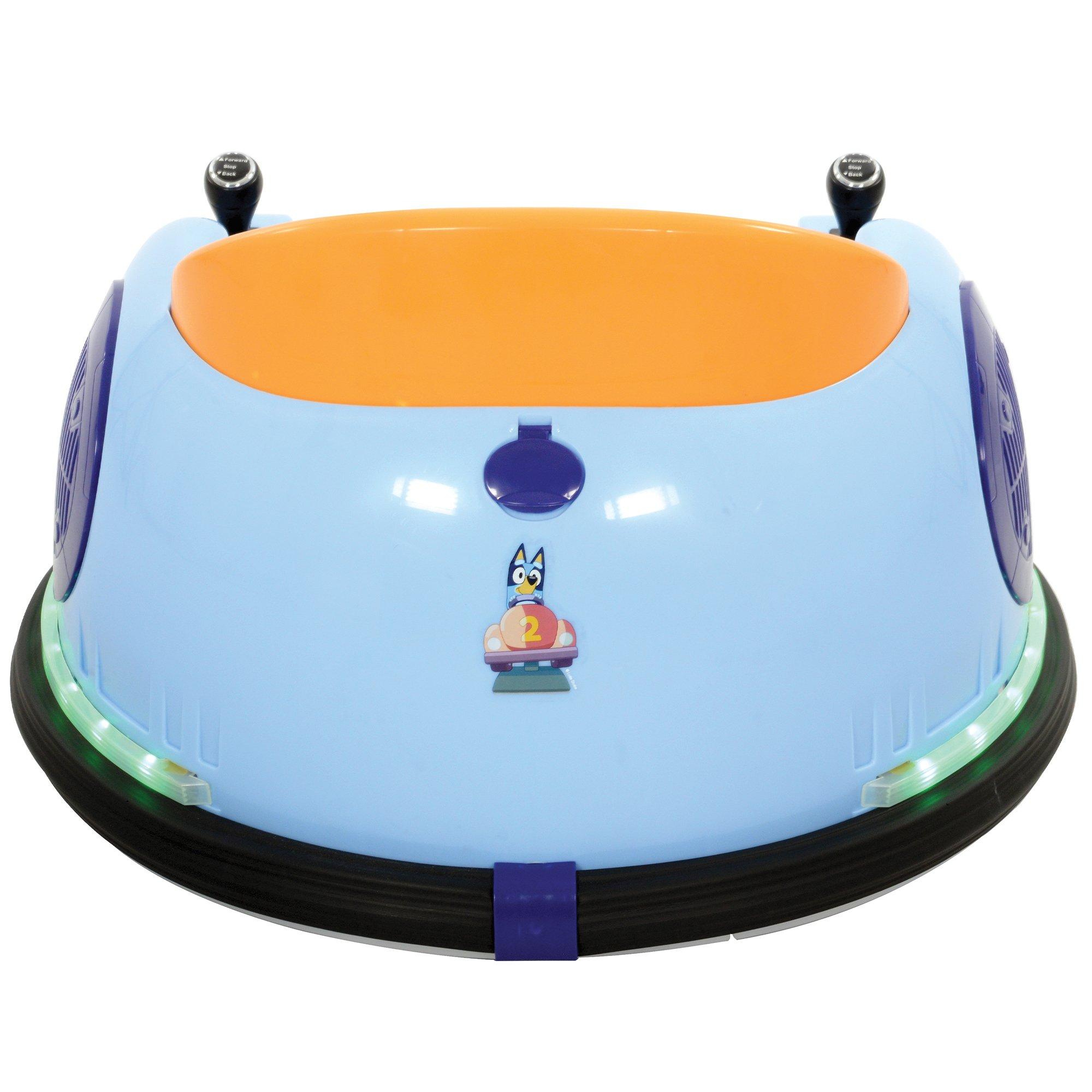 Multicoloured - Bluey - Bluey Electric Bumper Car Ride On - 9