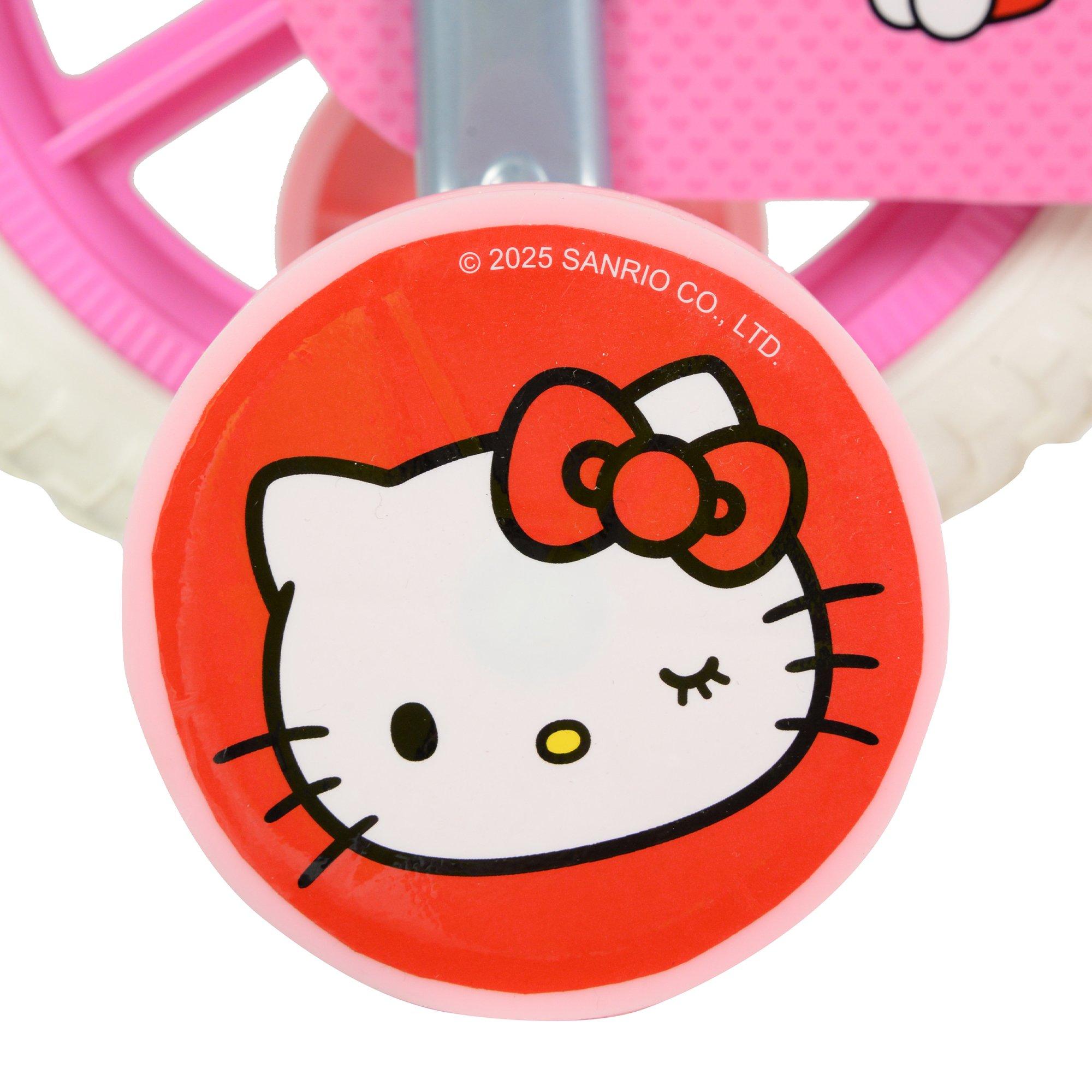 Multicoloured - Hello Kitty - Hello Kitty My First 12 Bike with Basket - 3