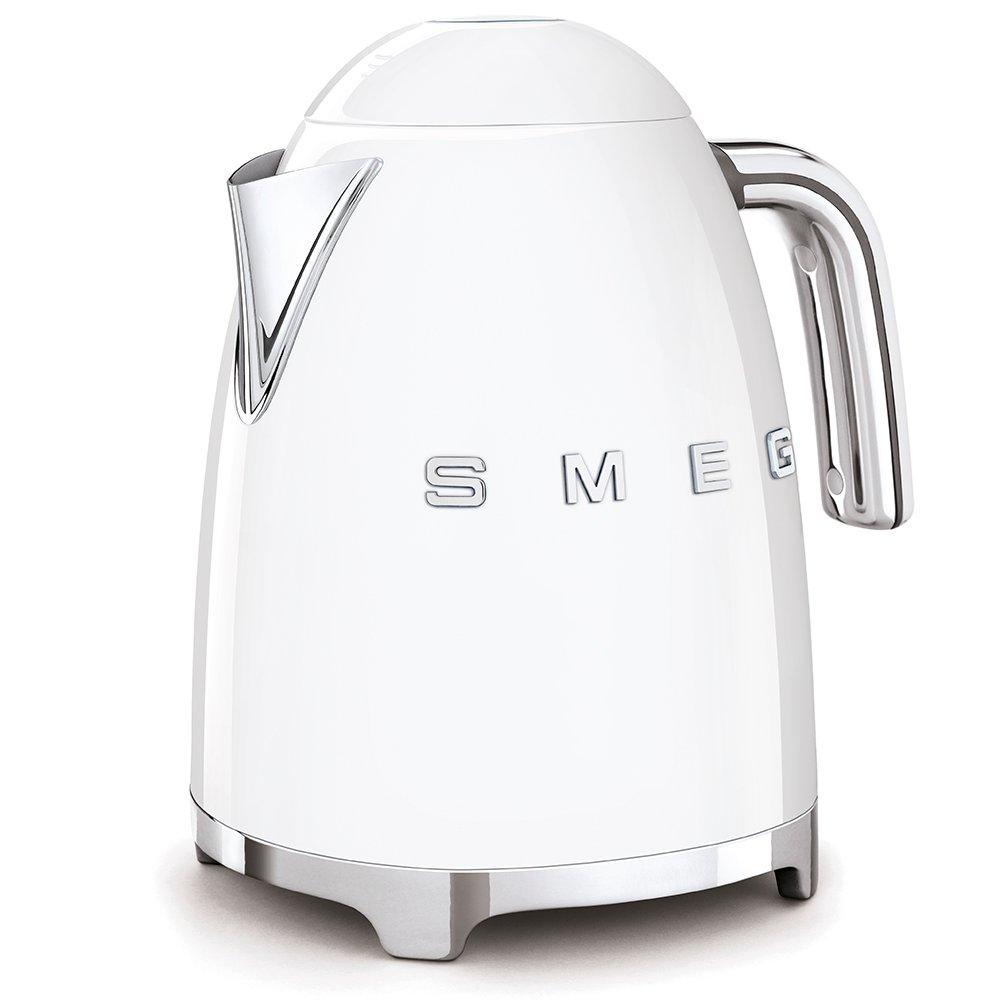 White - Smeg - Smeg 50s Retro 1.7L Kettle + 2-Slice Toaster White - 4