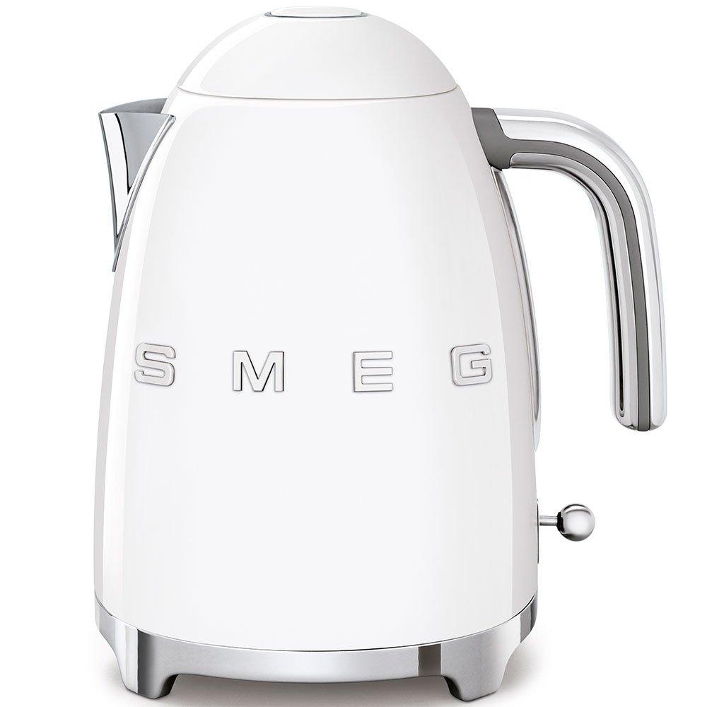 None - Smeg - Smeg 50s Retro 1.7L Kettle and 4-Slice Toaster Whi - 2
