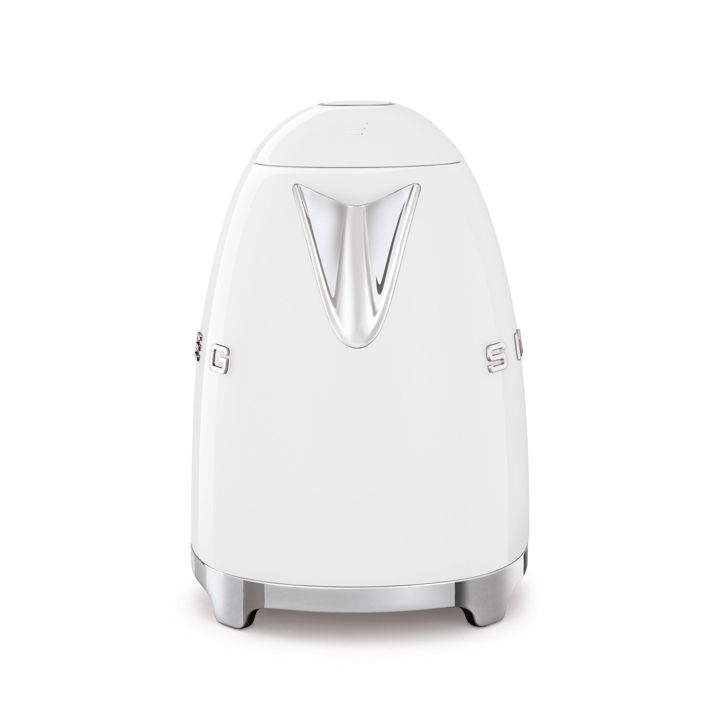 None - Smeg - Smeg 50s Retro 1.7L Kettle and 4-Slice Toaster Whi - 4