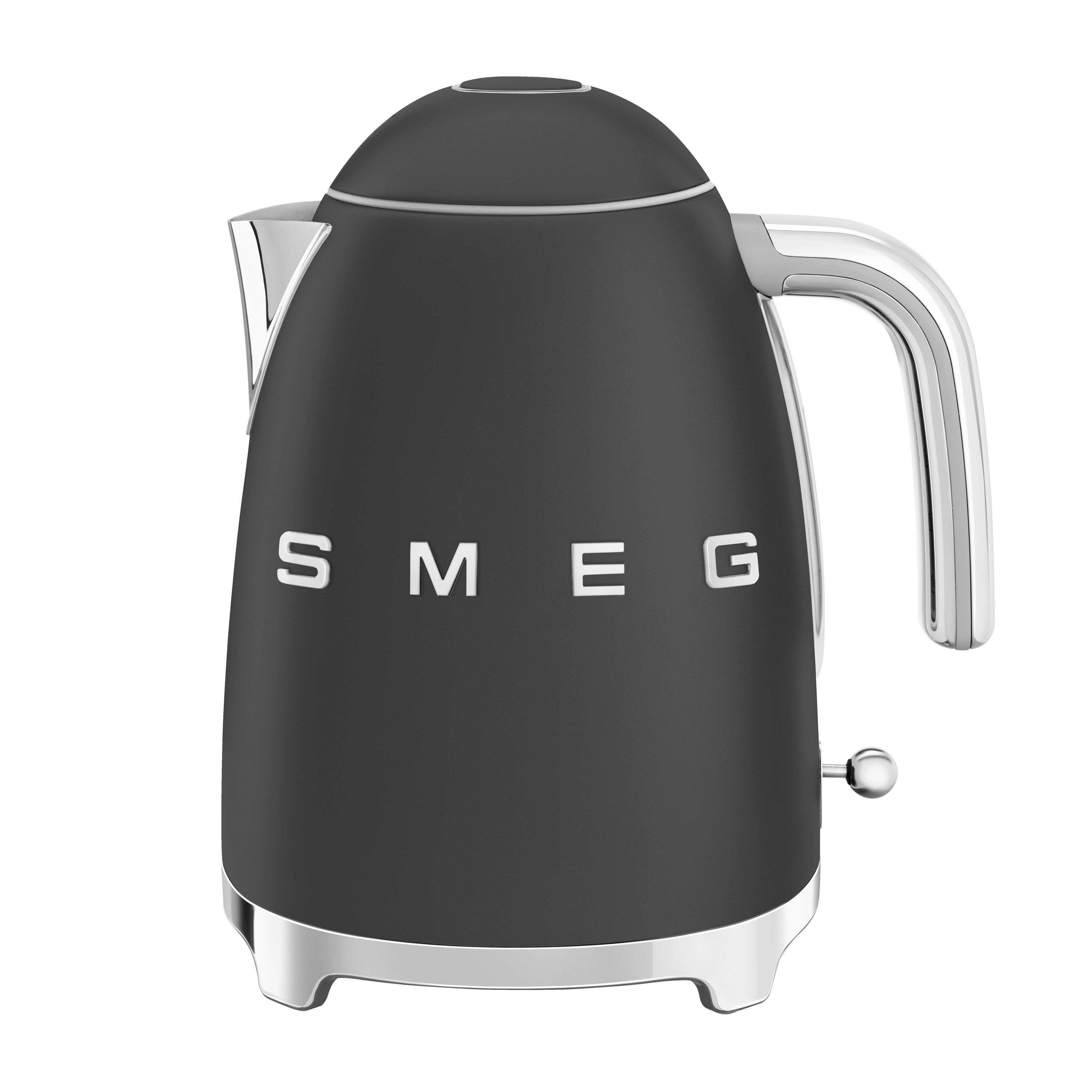None - Smeg - Smeg 50s Retro 1.7L Kettle + 2-Slice Toaster Matte - 2