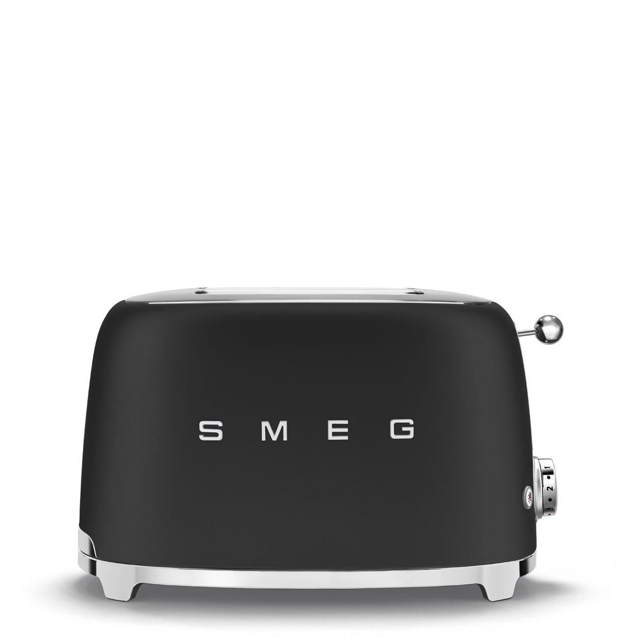 None - Smeg - Smeg 50s Retro 1.7L Kettle + 2-Slice Toaster Matte - 3