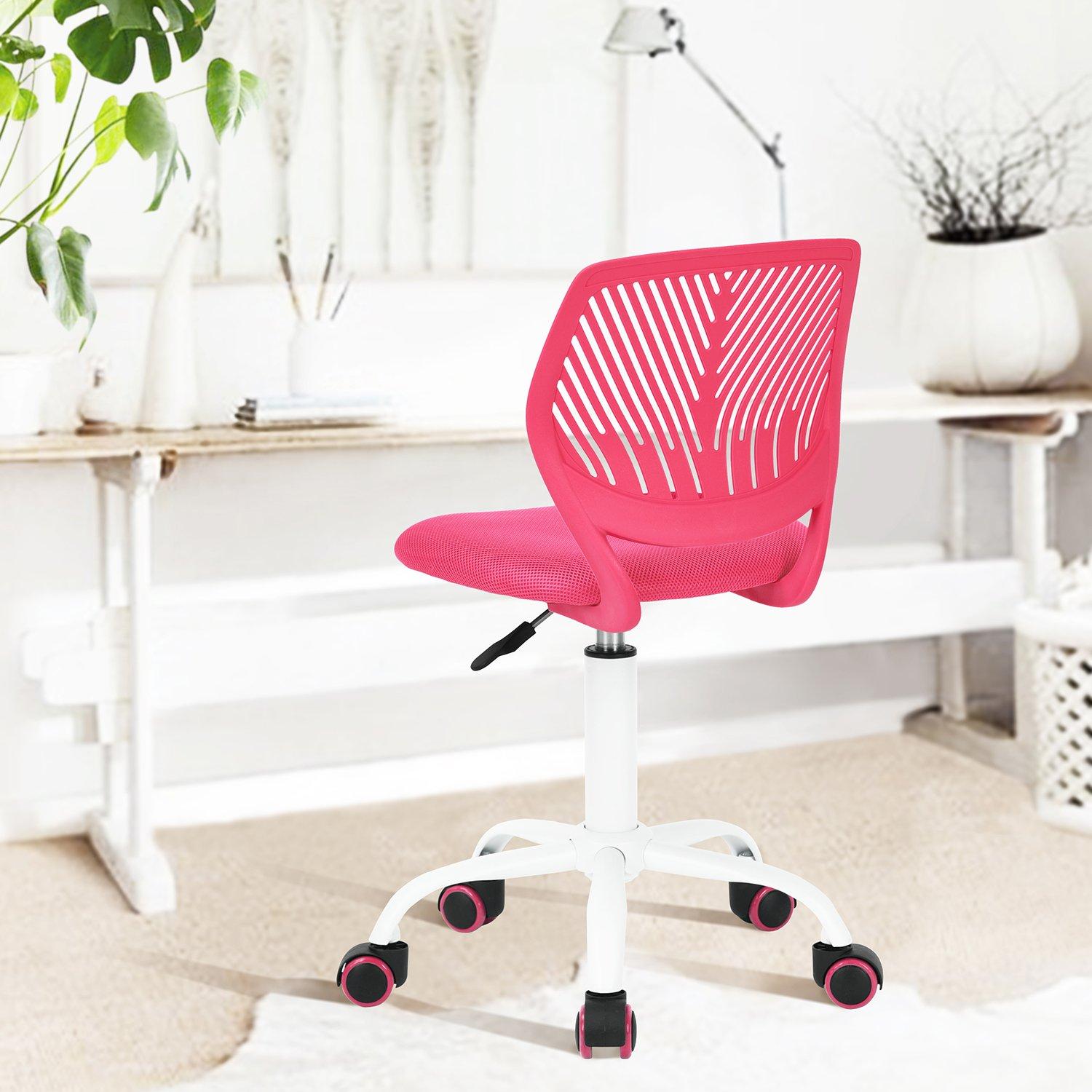 Pink - Urban Meuble - Ergonomic Swivel Children Chair - 2