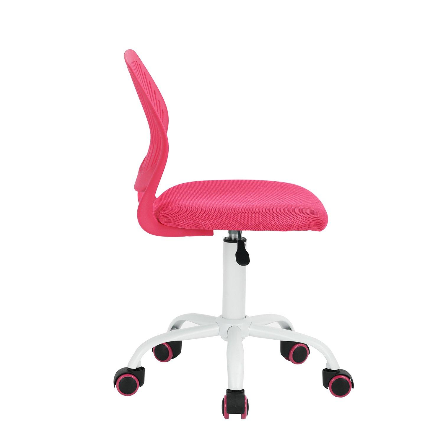 Pink - Urban Meuble - Ergonomic Swivel Children Chair - 5