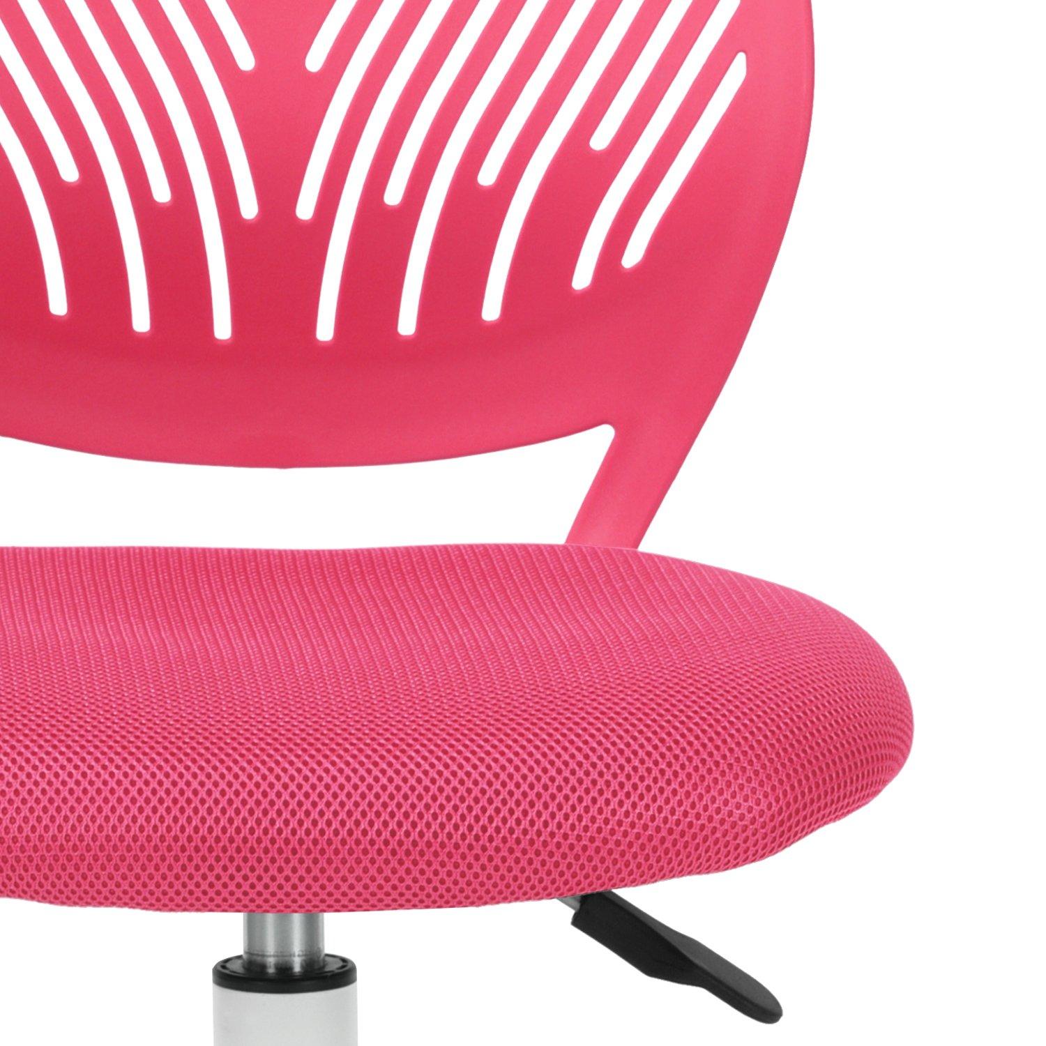 Pink - Urban Meuble - Ergonomic Swivel Children Chair - 7