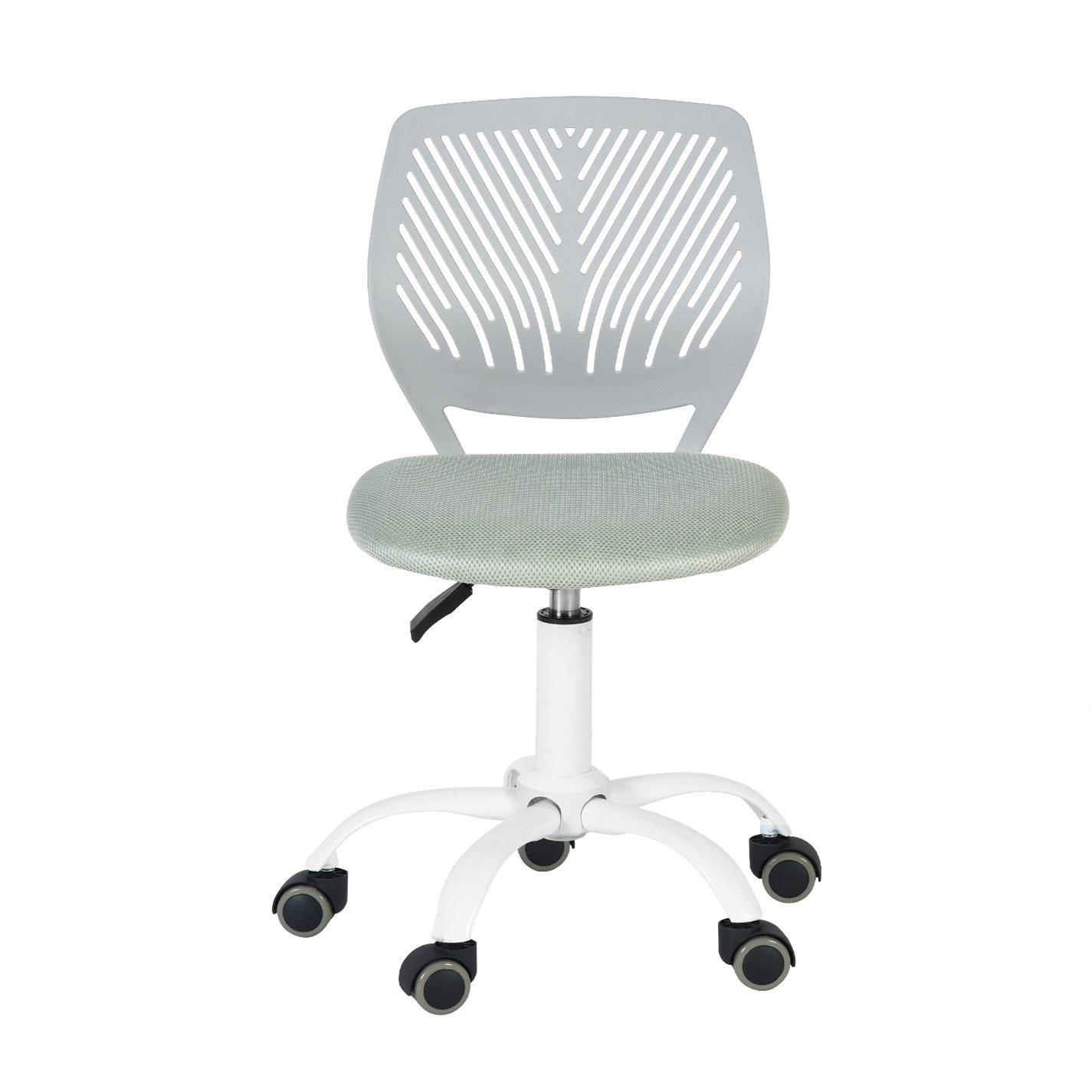 Grey - Urban Meuble - Ergonomic Swivel Children Chair - 2