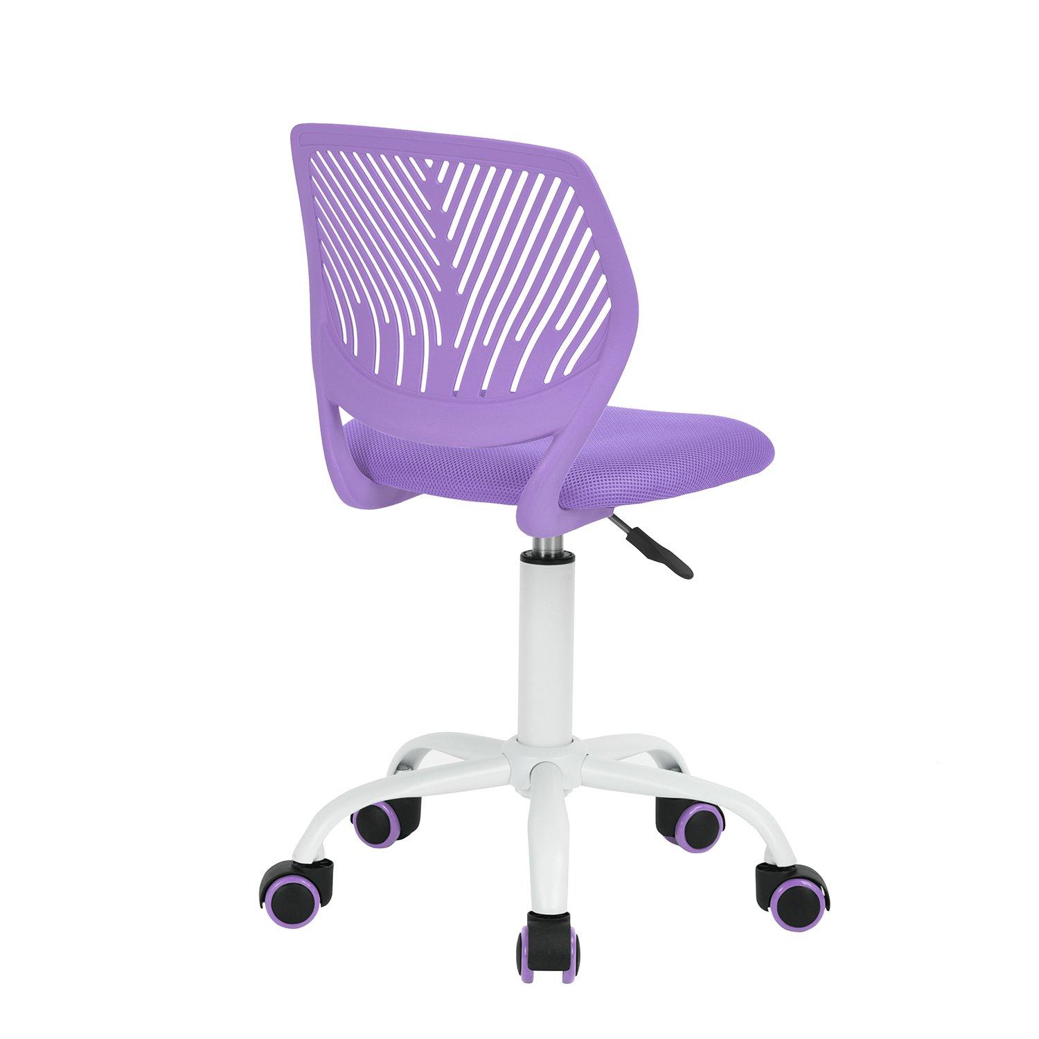 Purple - Urban Meuble - Ergonomic Swivel Children Chair - 5