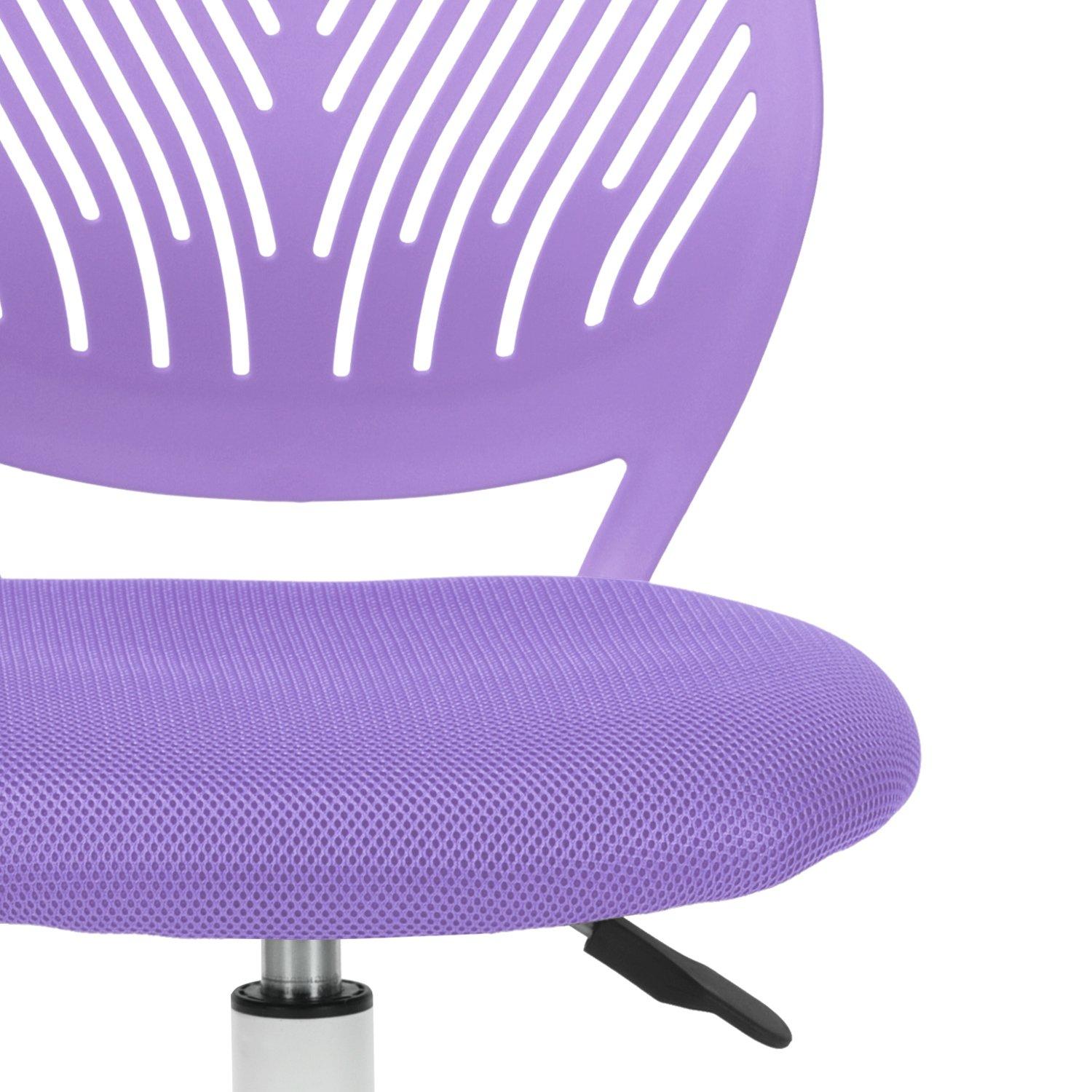 Purple - Urban Meuble - Ergonomic Swivel Children Chair - 7