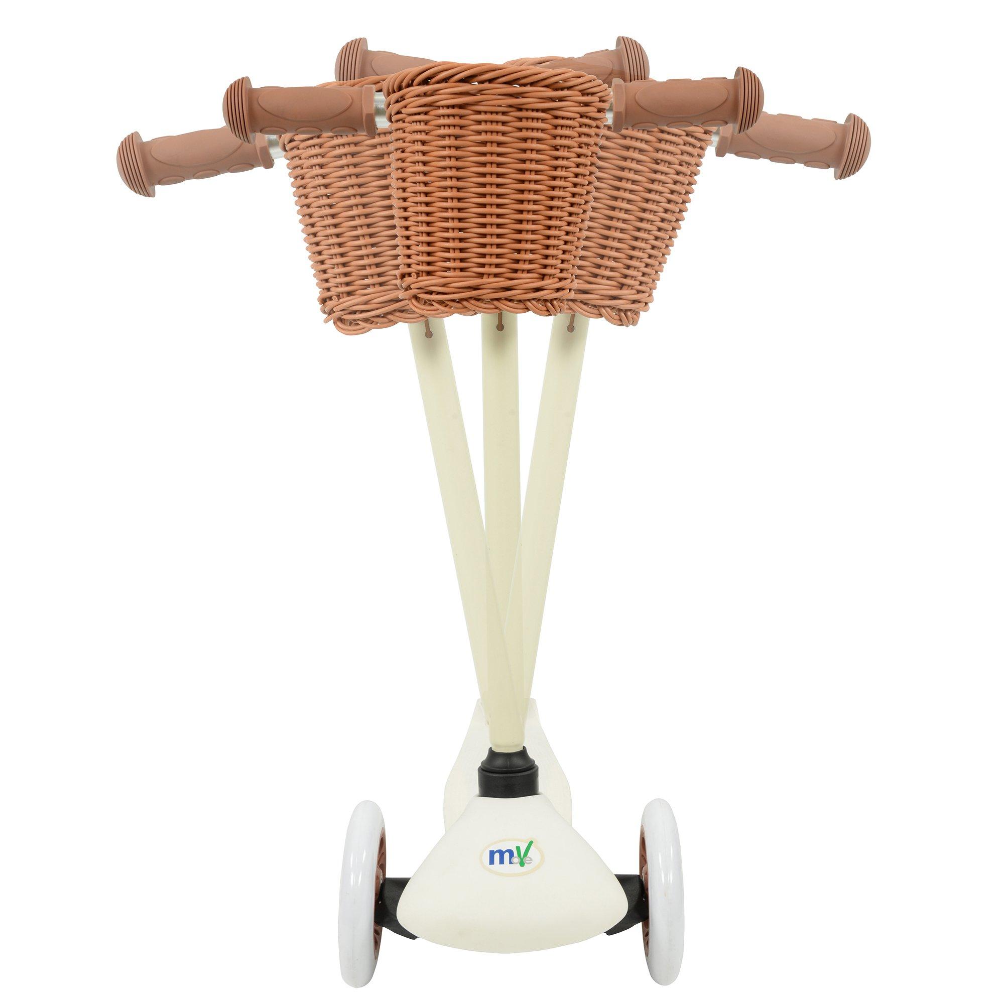 Multicoloured - Move - MoVe Mini Go! Tilt Scooter with Basket and Tassels - 3