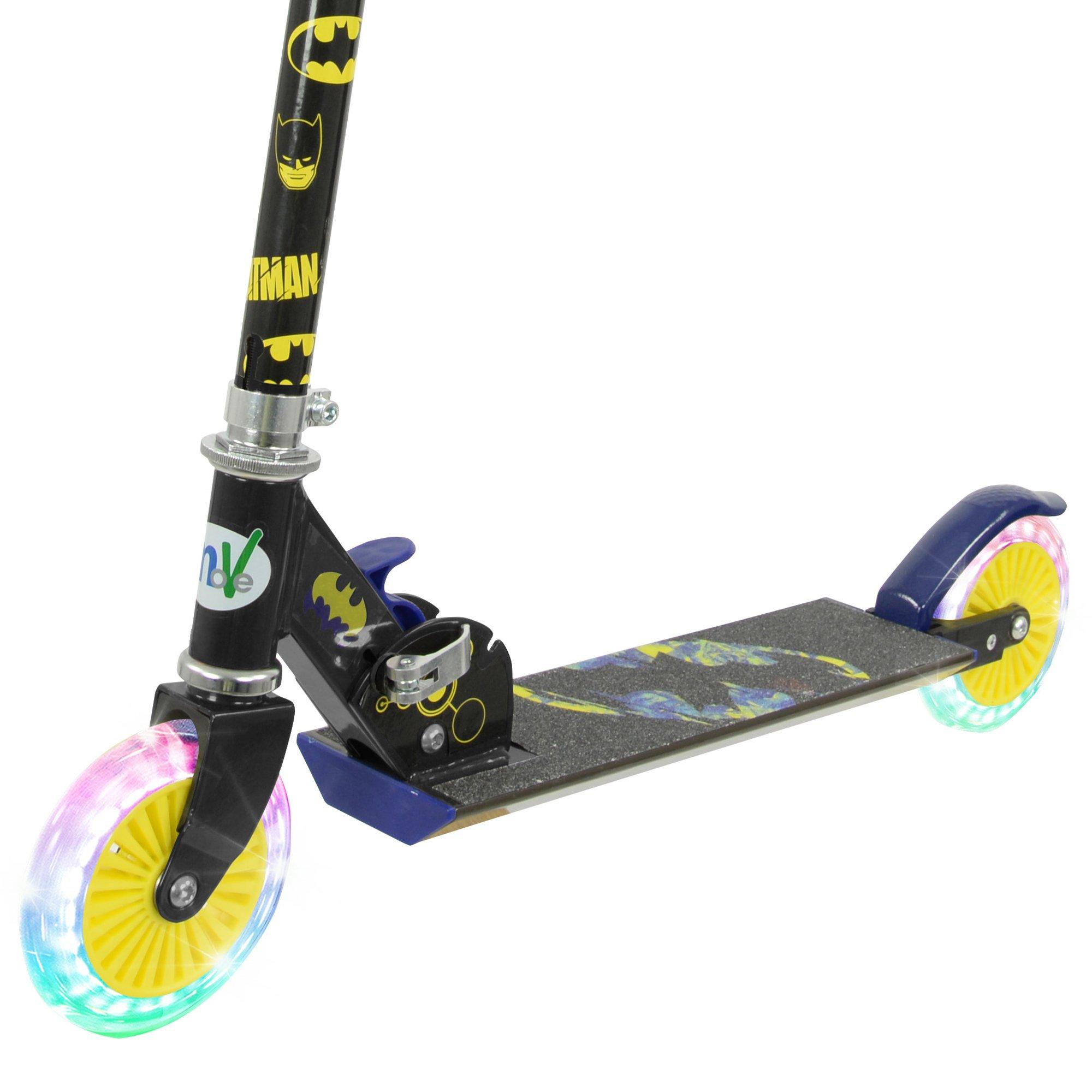 Multicoloured - Batman - Batman Folding Inline Scooter with LED Wheels - 3