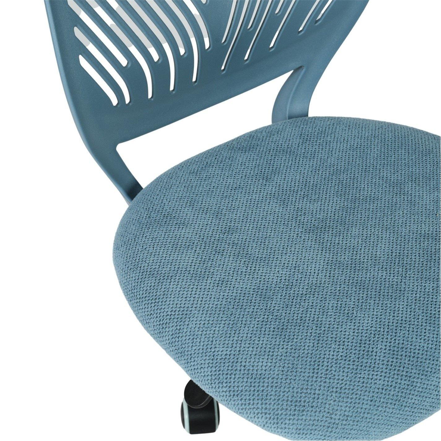 Blue - Urban Meuble - Ergonomic Swivel Children Chair - 11