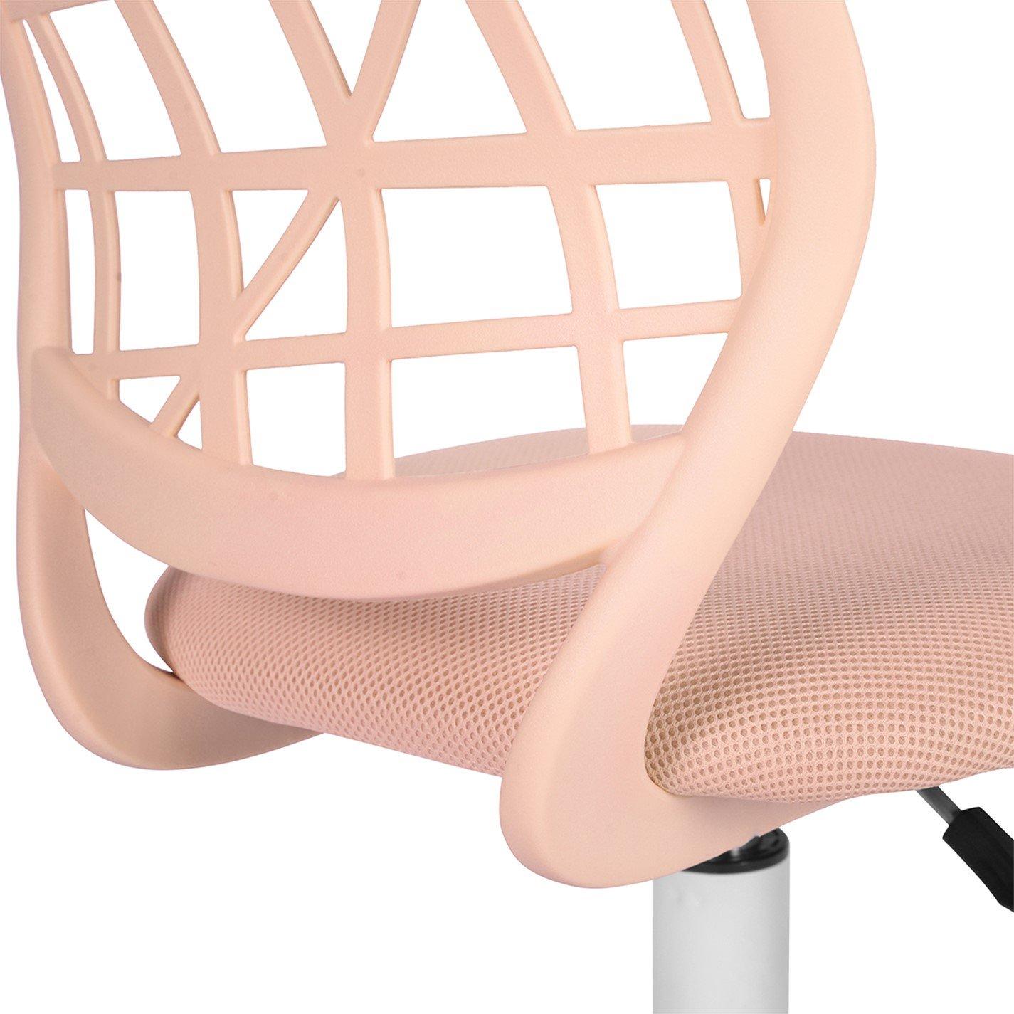 Pink - Urban Meuble - Ergonomic Swivel Children Chair - 6