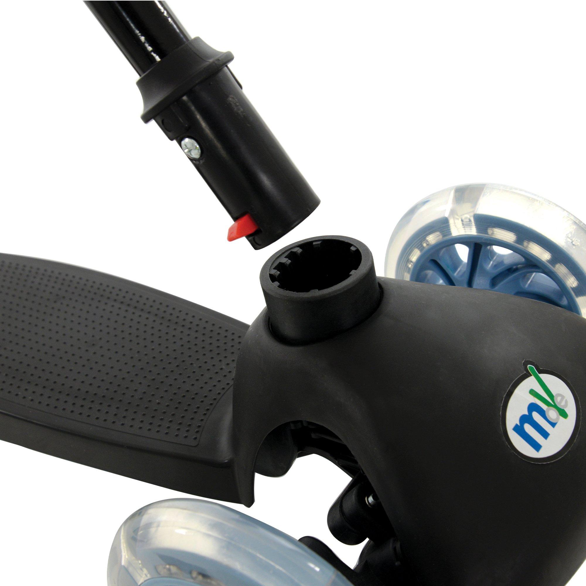 Multicoloured - Move - MoVe Tilt N Glo Scooter - Blue - 7