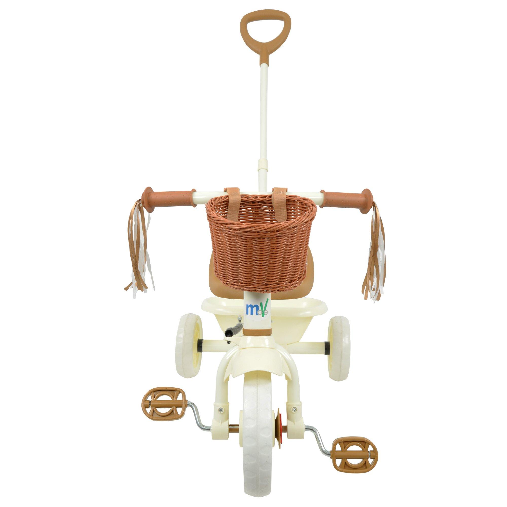 Multicoloured - Move - MoVe Steering Trike with Basket - 2