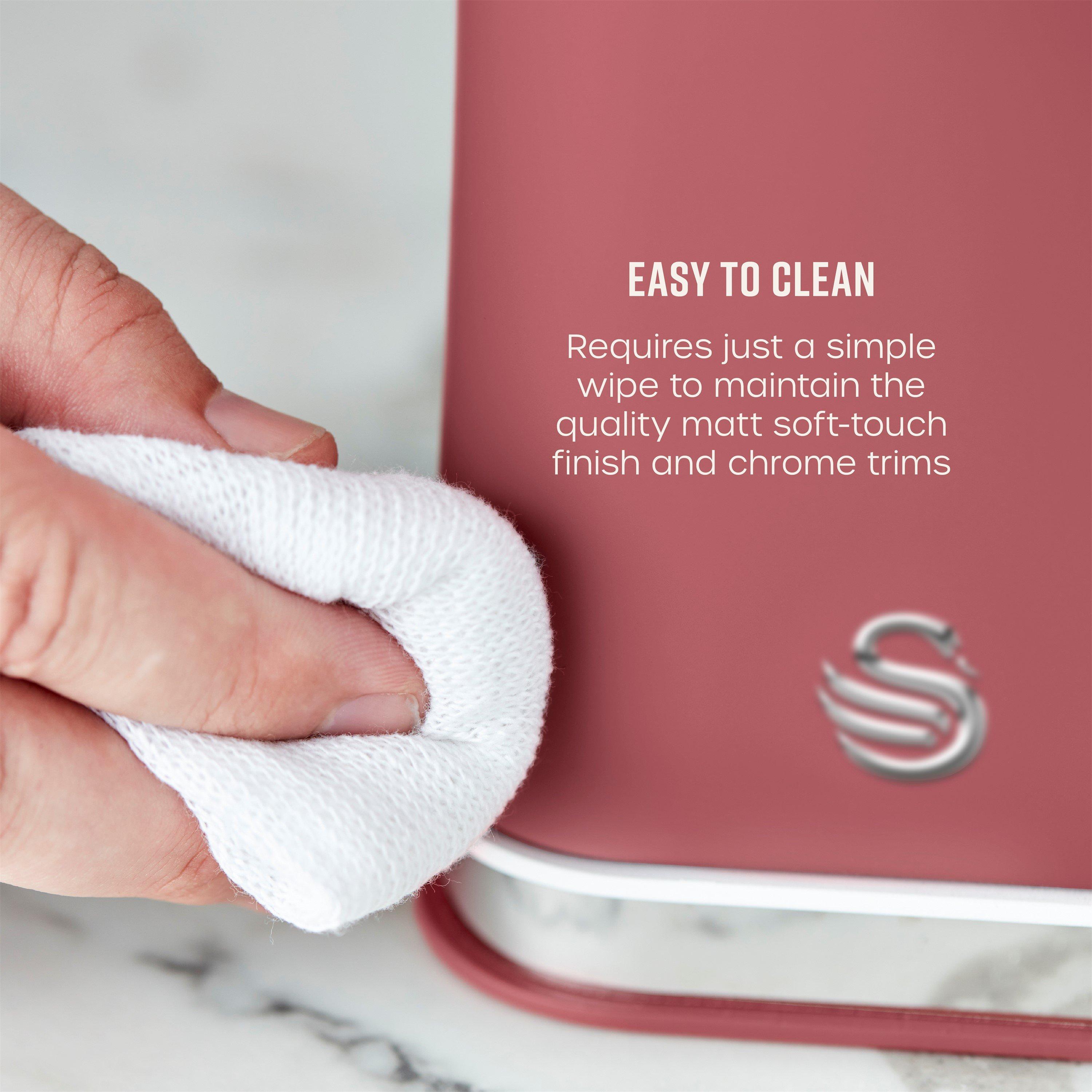 Fuchsia Rose - Swan - Nordic Set of 3 Canisters - 4