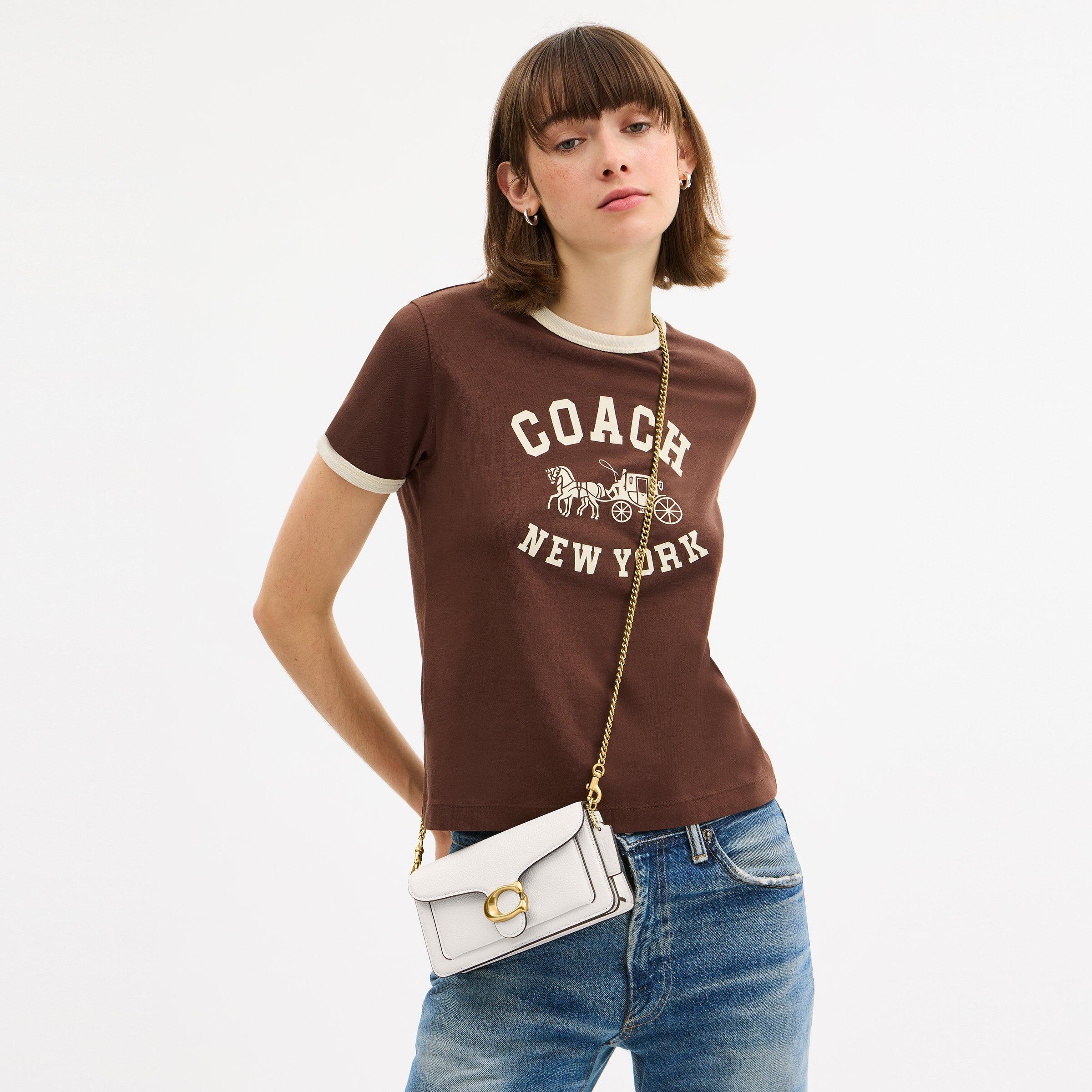 Chalk - Coach - Women's Tabby Chain Shoulder Bag - 3