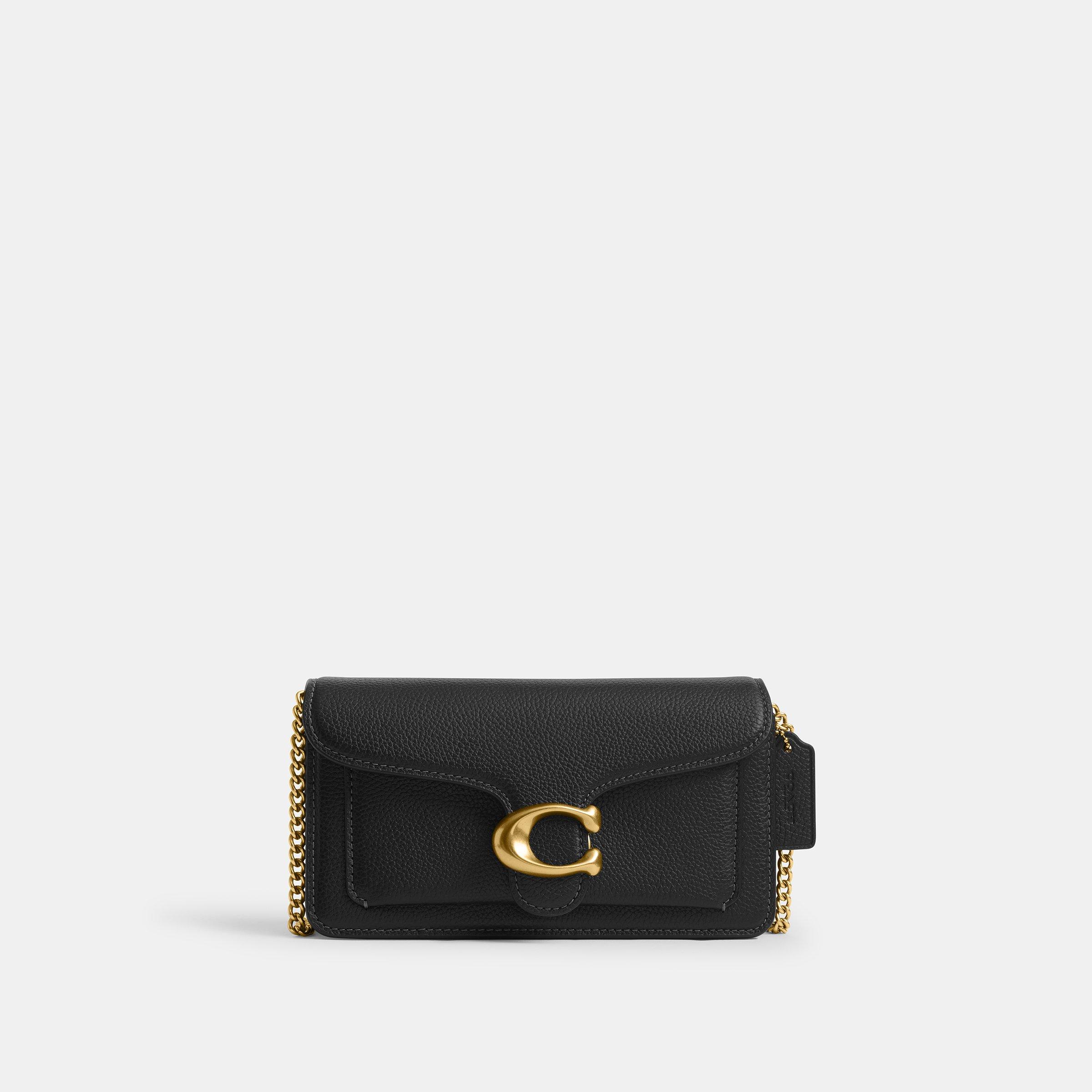 Coach Women's Tabby Chain Shoulder Bag - Black