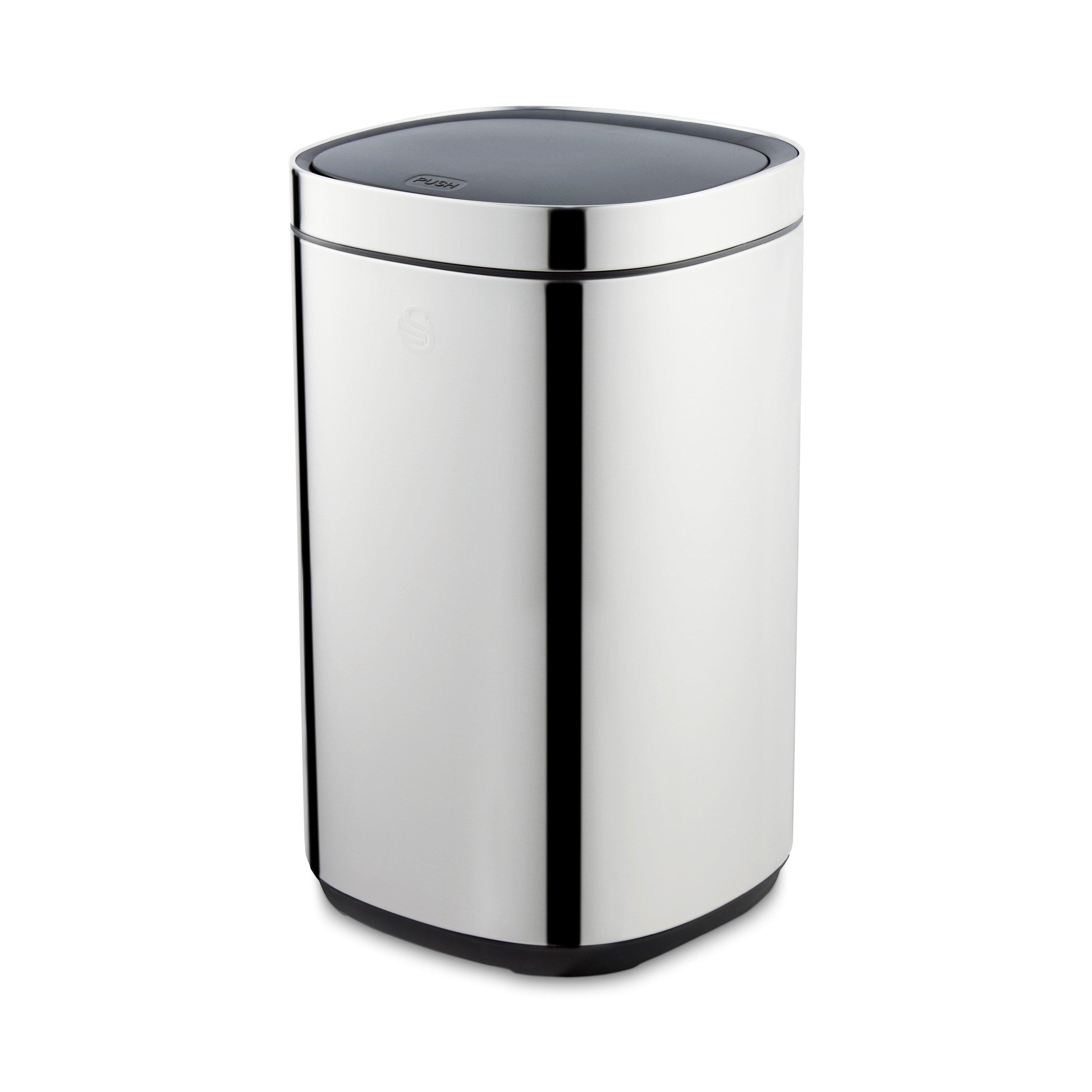 Stainless Steel - Swan - 30L Touch Bin - 1