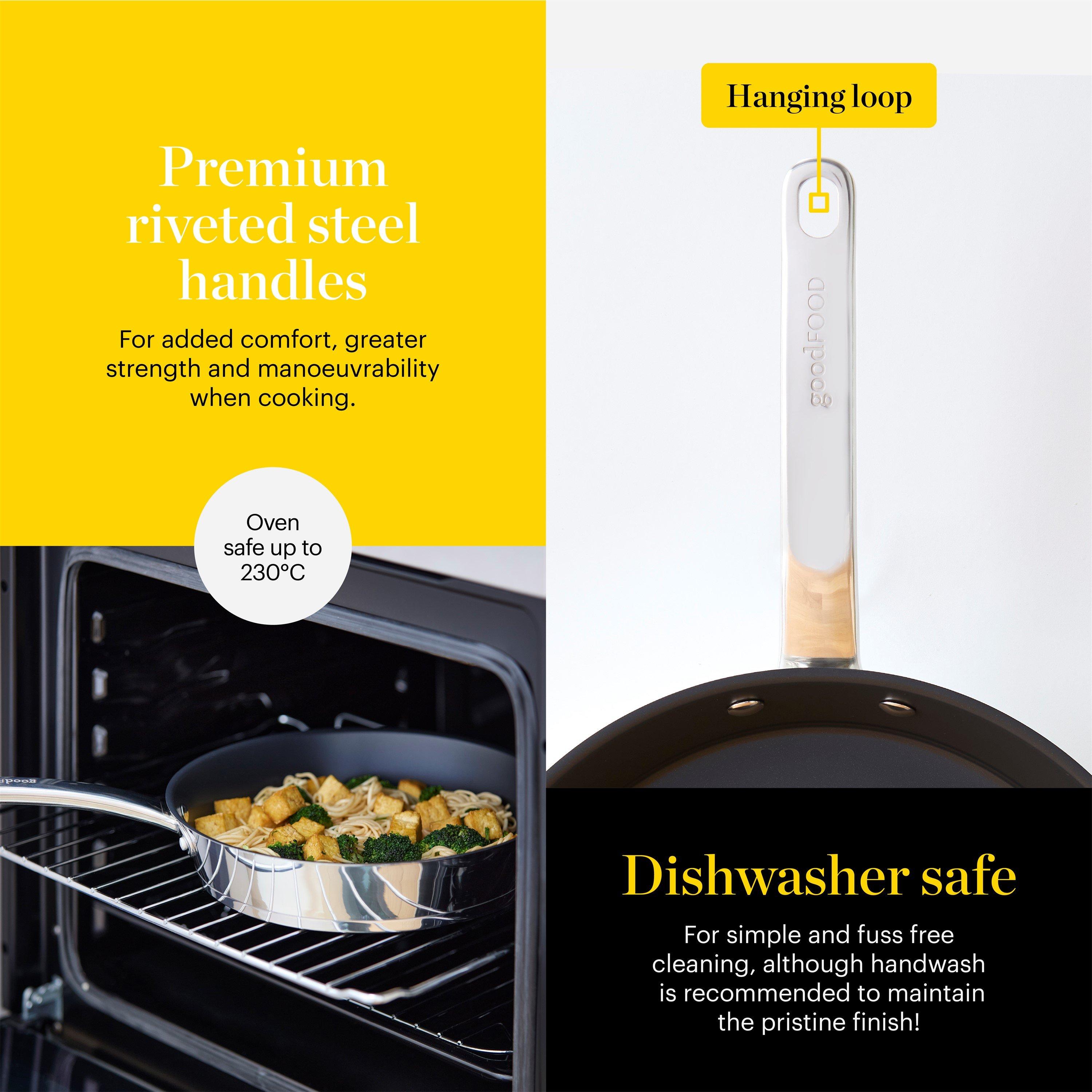 Stainless Steel - Good Food - Stainless Steel 30cm Frying Pan - 4