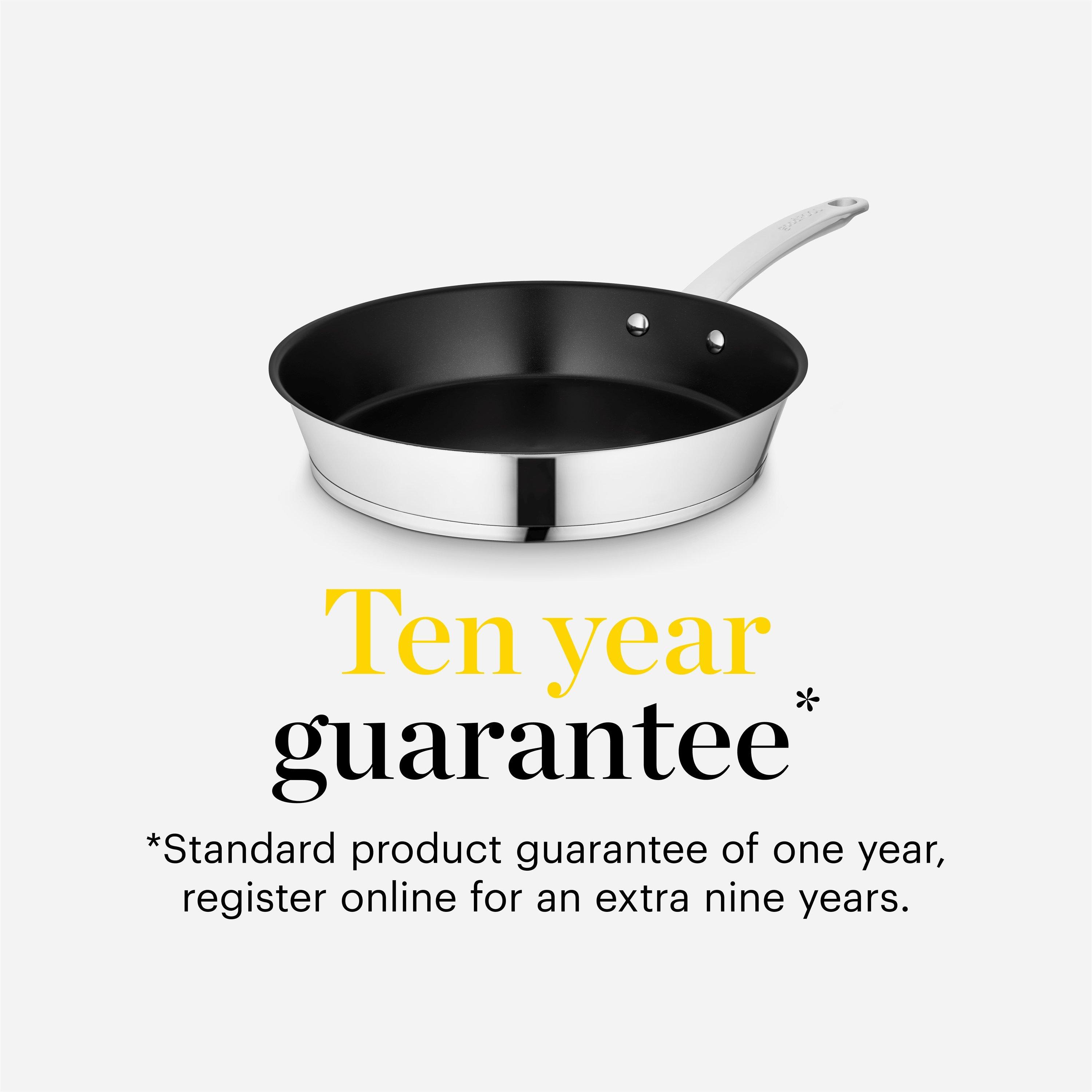 Stainless Steel - Good Food - Stainless Steel 30cm Frying Pan - 6