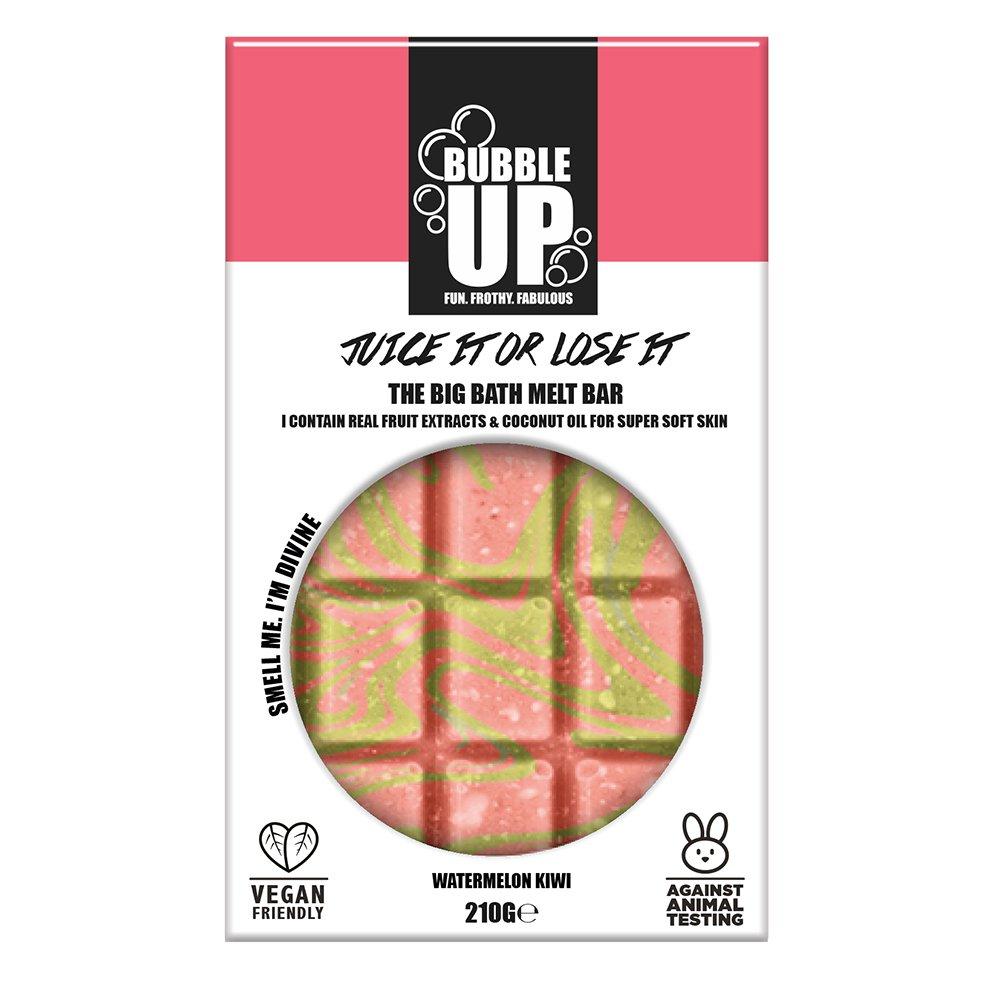 Bubble Up Women's Fruity Moisturising Vegan Bath Oil Melts - Watermelon - 210g