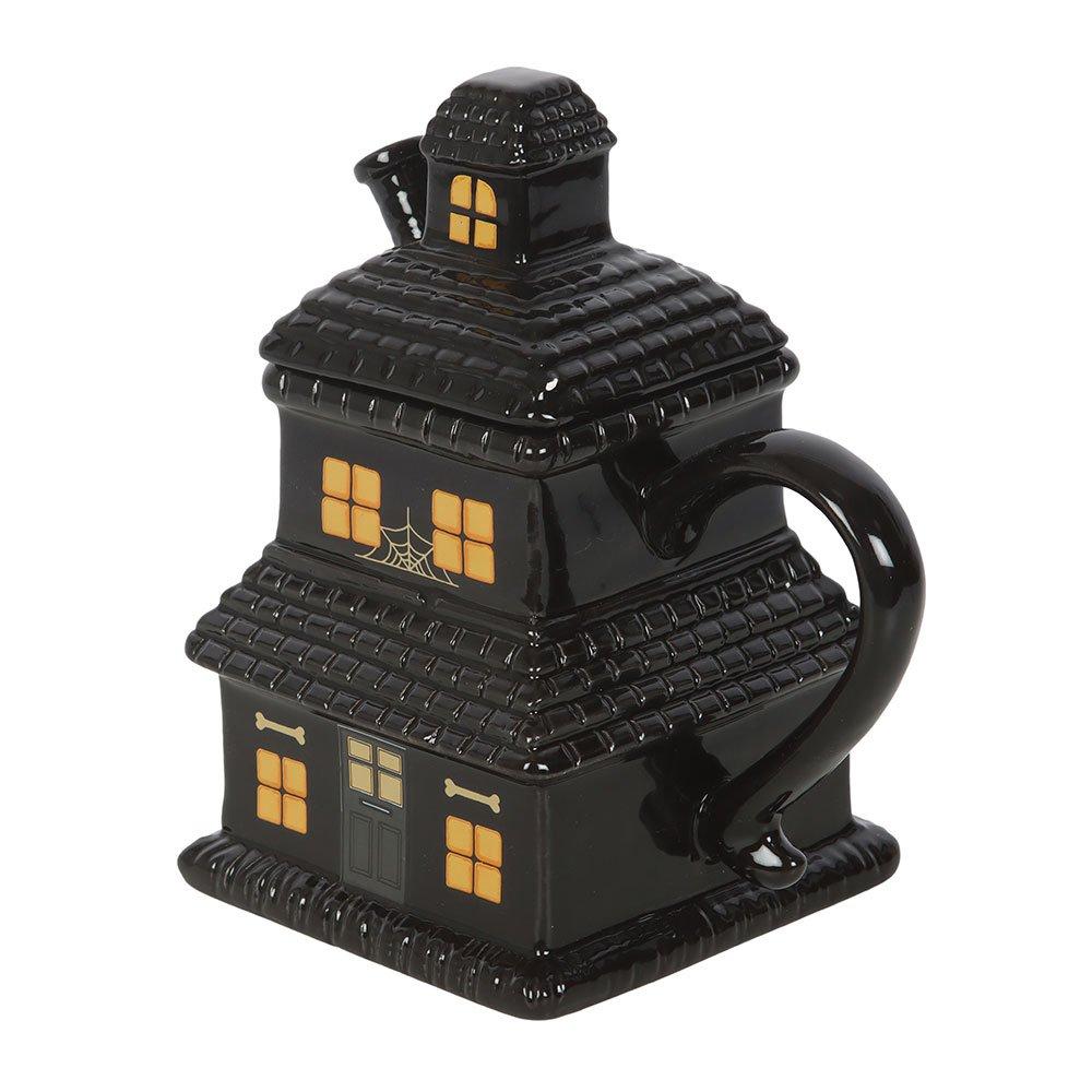 Black - Something Different - Black Haunted House Mug - 2