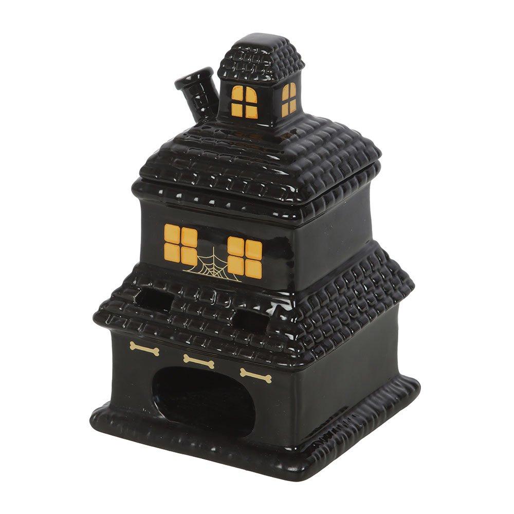 Black - Something Different - Black Haunted House Oil Burner and Wax Warmer - 2