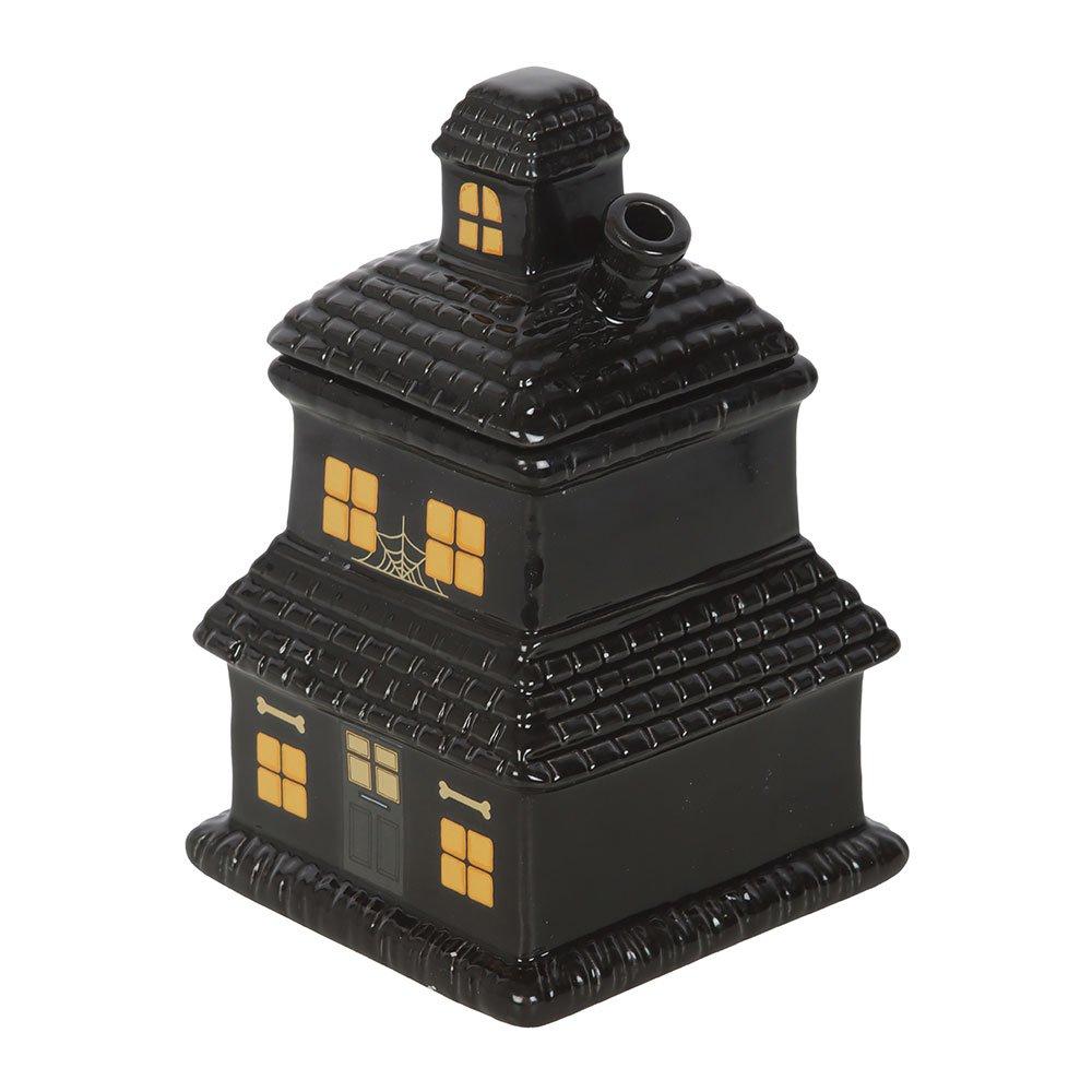 Black - Something Different - Black Haunted House Oil Burner and Wax Warmer - 3
