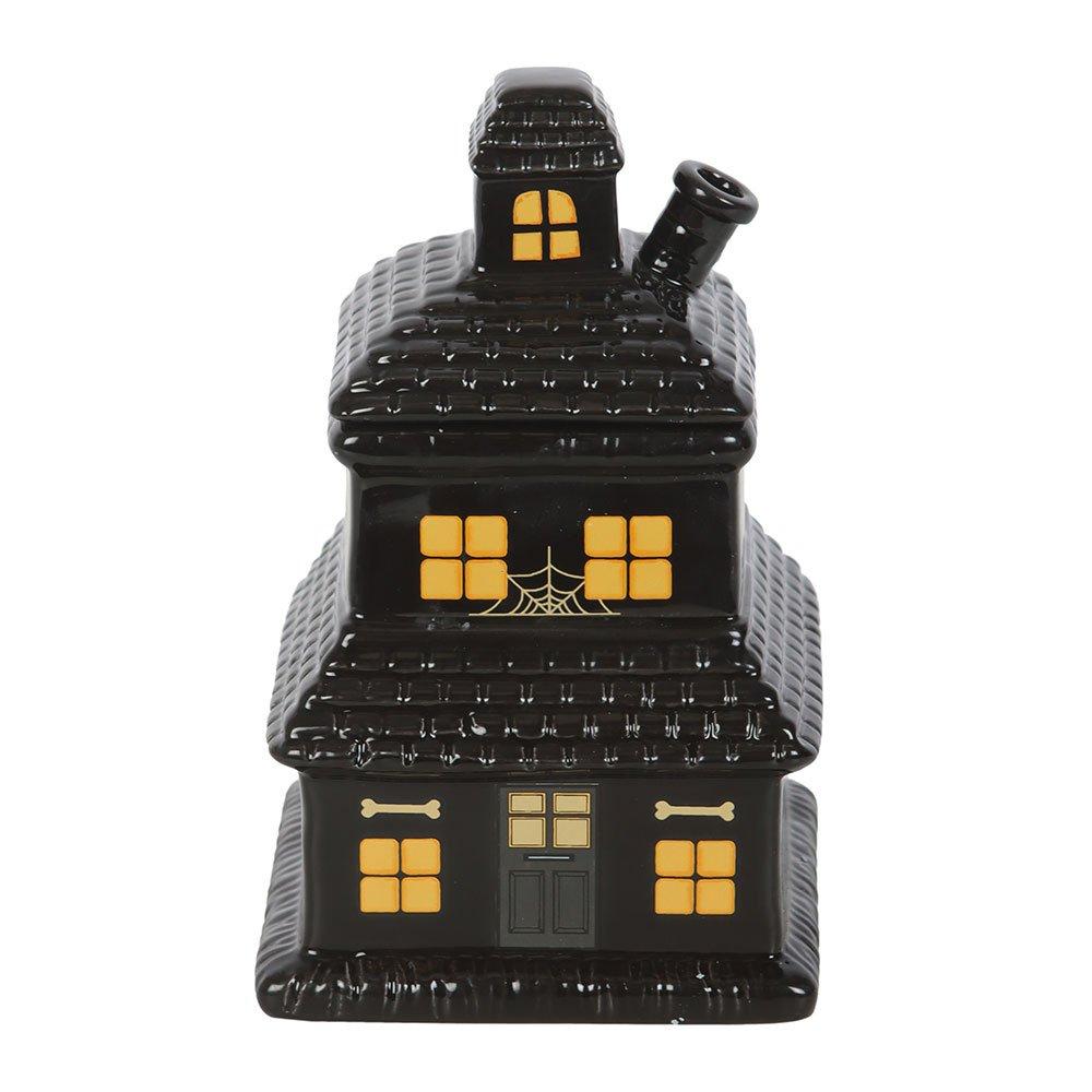 Black - Something Different - Black Haunted House Oil Burner and Wax Warmer - 5