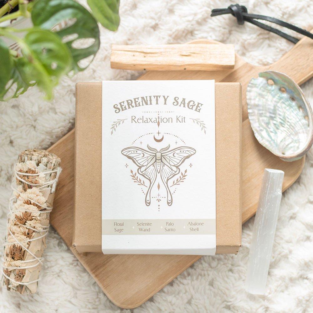 Something Different  Serenity Sage Relaxation Smudge Kit - Brown