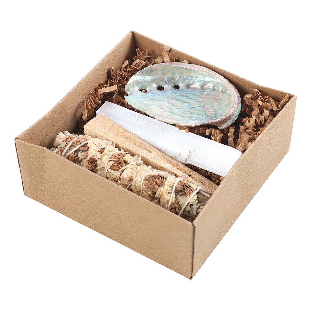 Brown - Something Different - Serenity Sage Relaxation Smudge Kit - 3