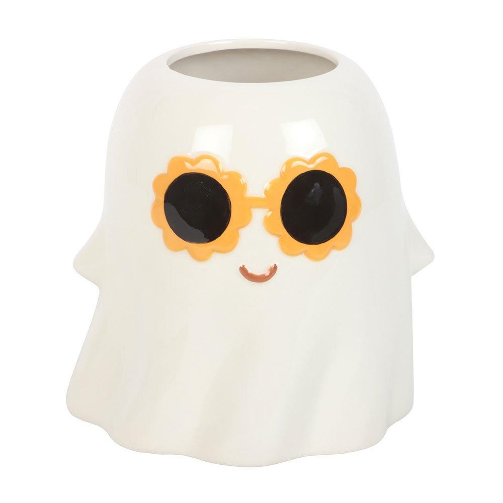 White - Something Different - Groovy Ghost Vase - 2