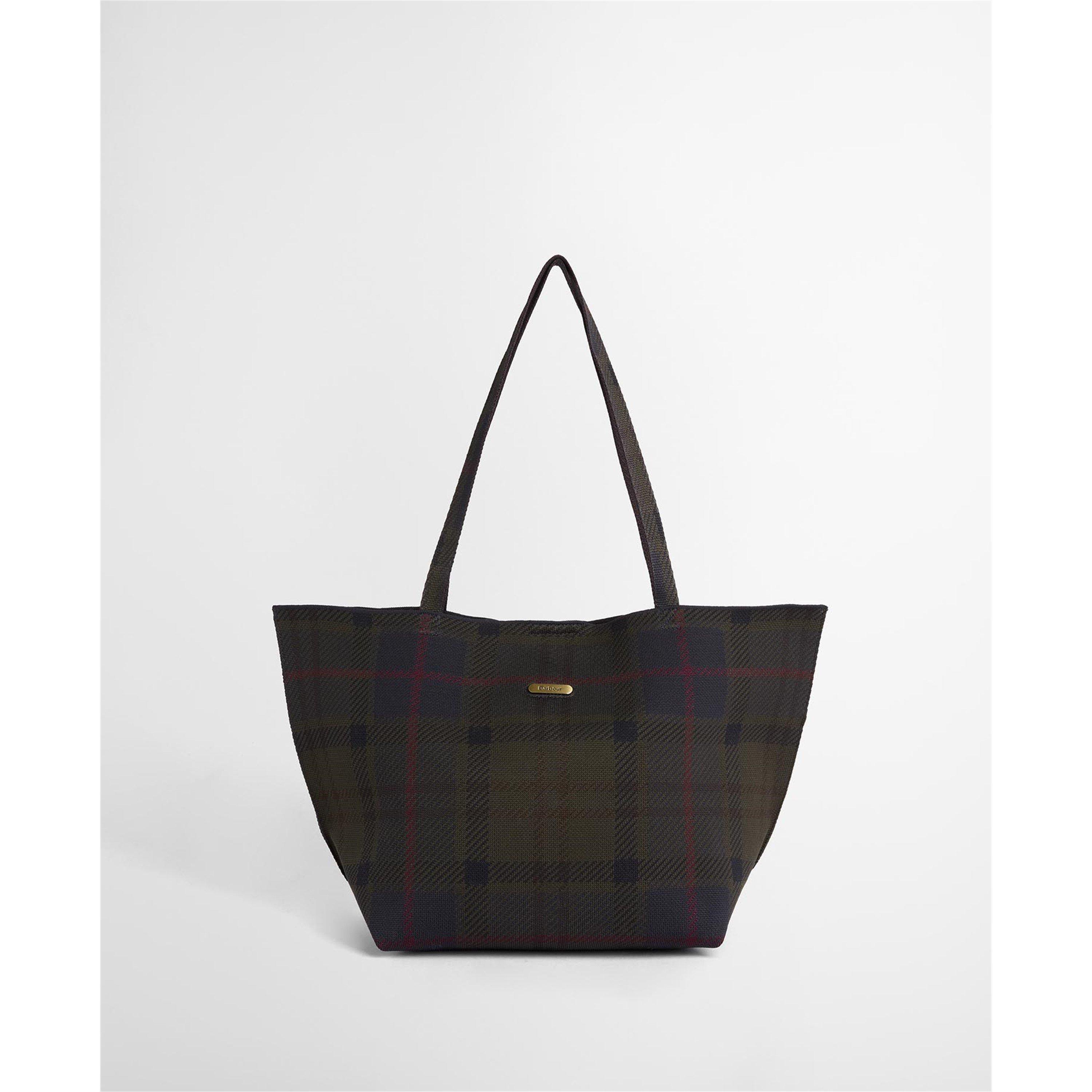 Barbour Womens Layla Tartan Large Tote Bag