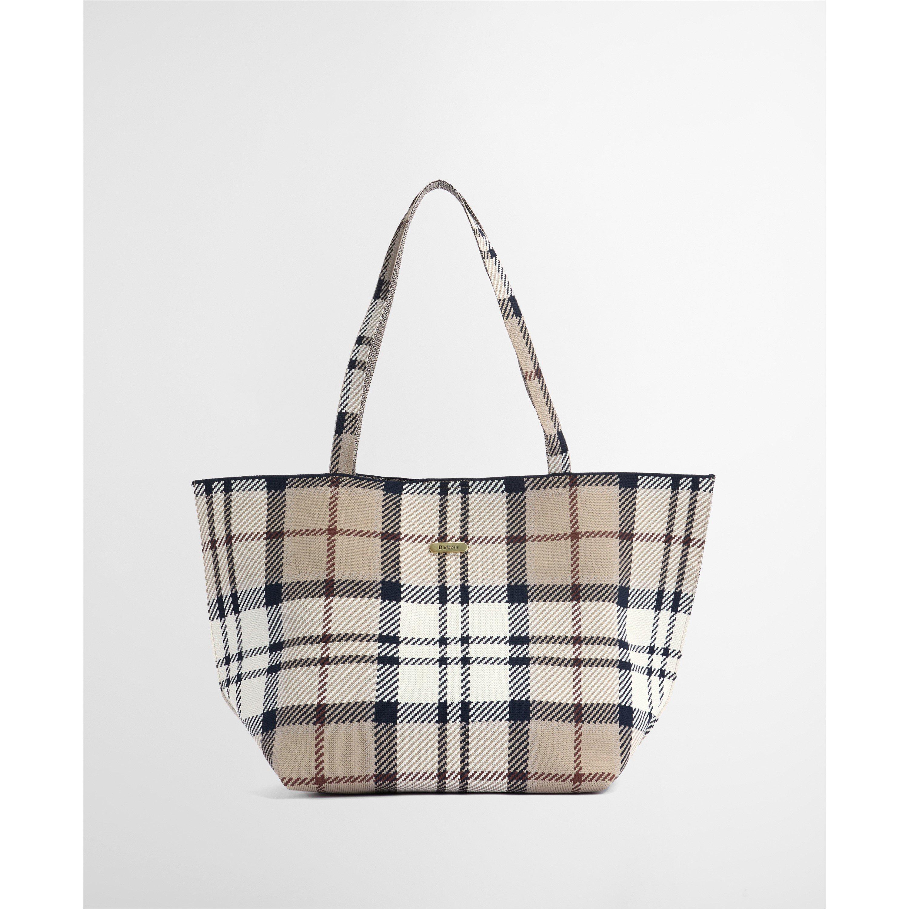 Rosewood Tart - Barbour - Womens Layla Tartan Large Tote Bag - 3