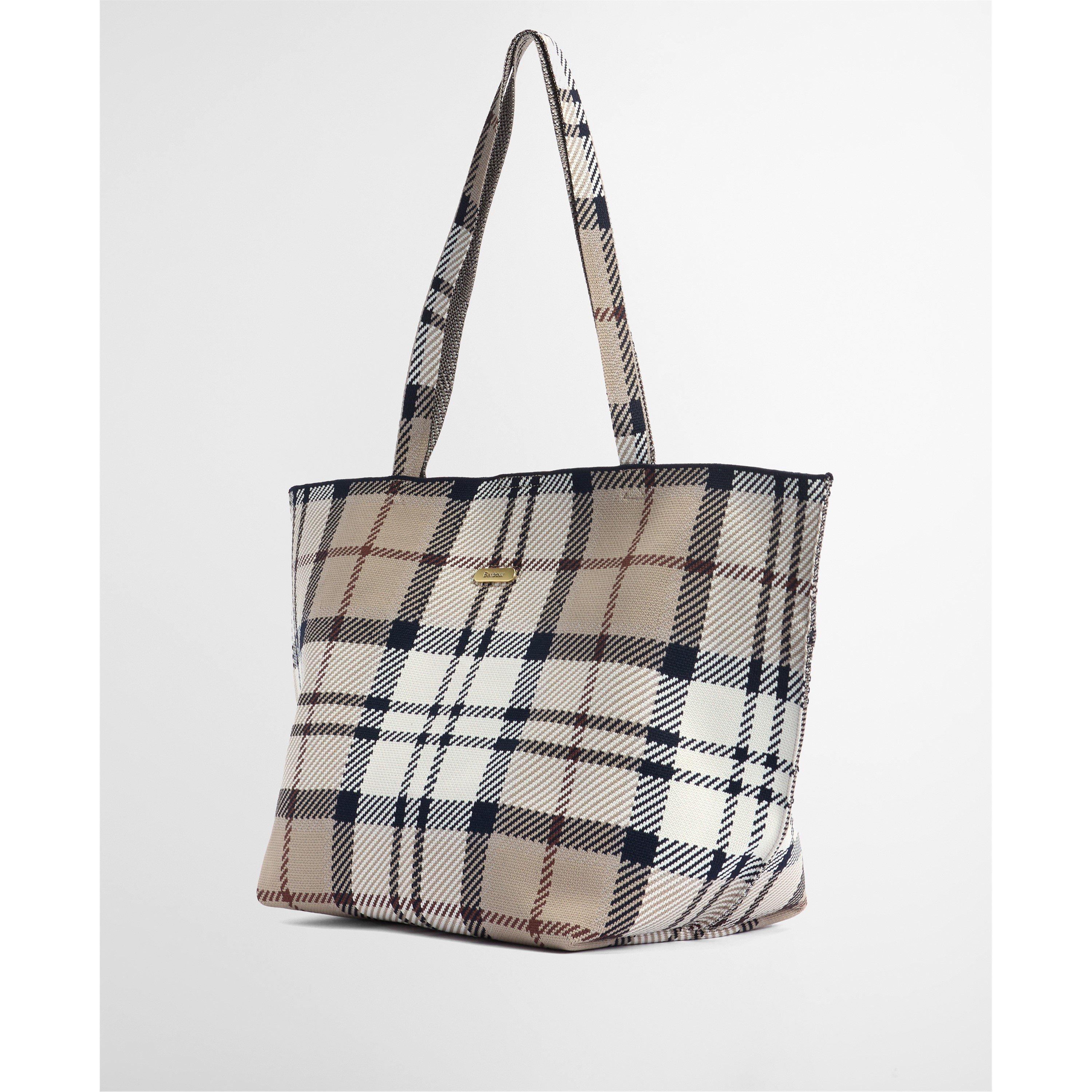 Rosewood Tart - Barbour - Womens Layla Tartan Large Tote Bag - 4