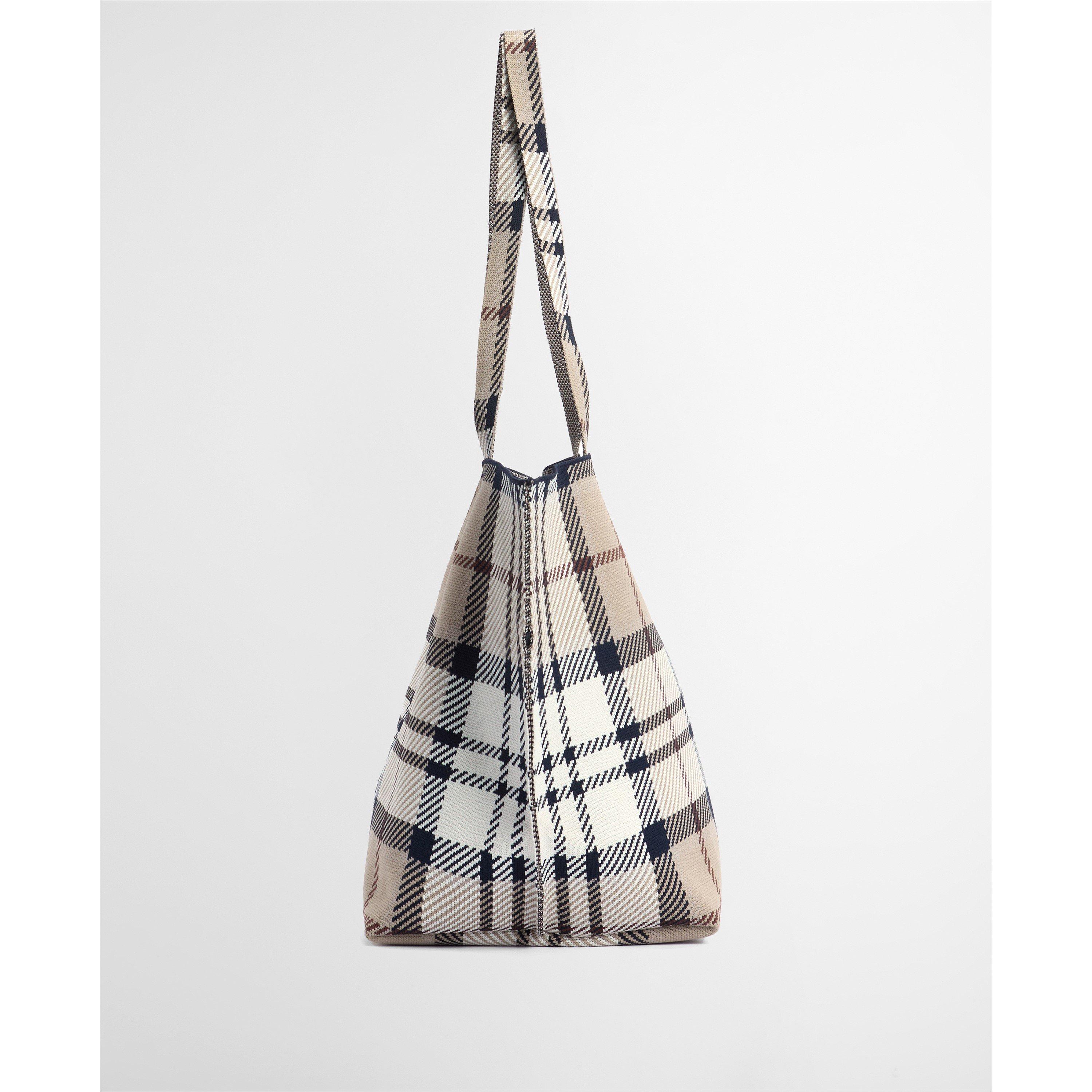 Rosewood Tart - Barbour - Womens Layla Tartan Large Tote Bag - 5