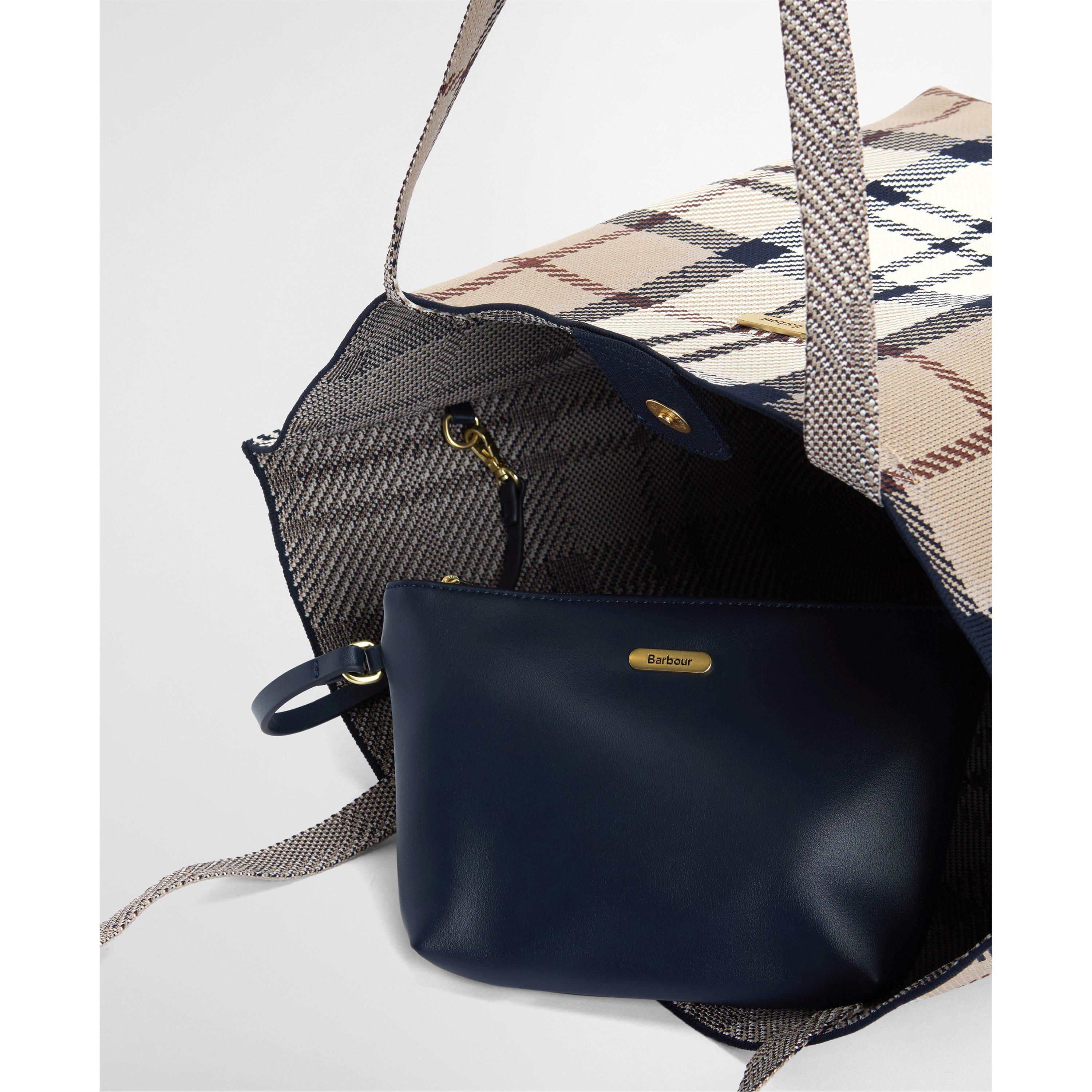 Rosewood Tart - Barbour - Womens Layla Tartan Large Tote Bag - 6